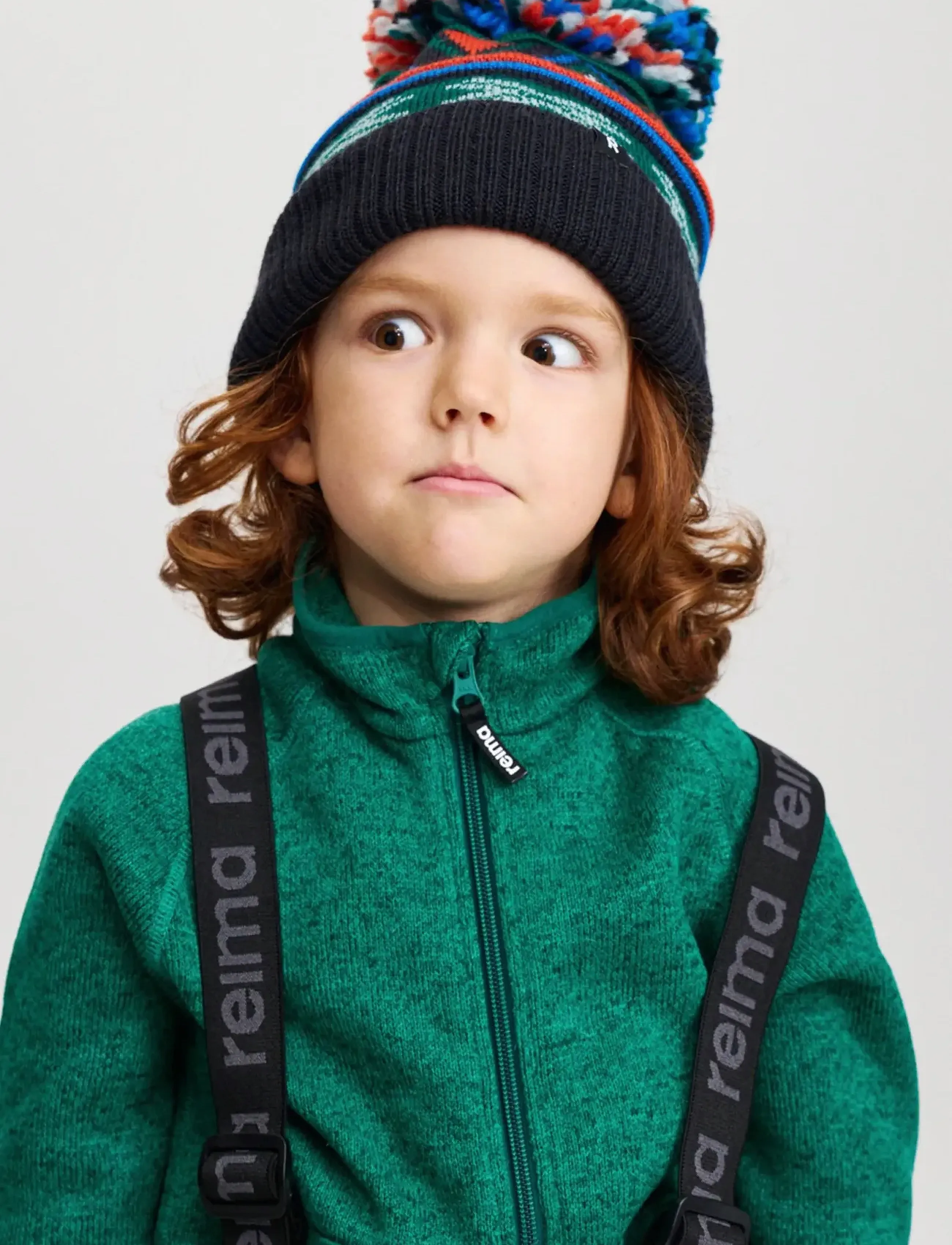 Reima - Fleece sweater, Hopper - isolerade jackor - melange grey - 4