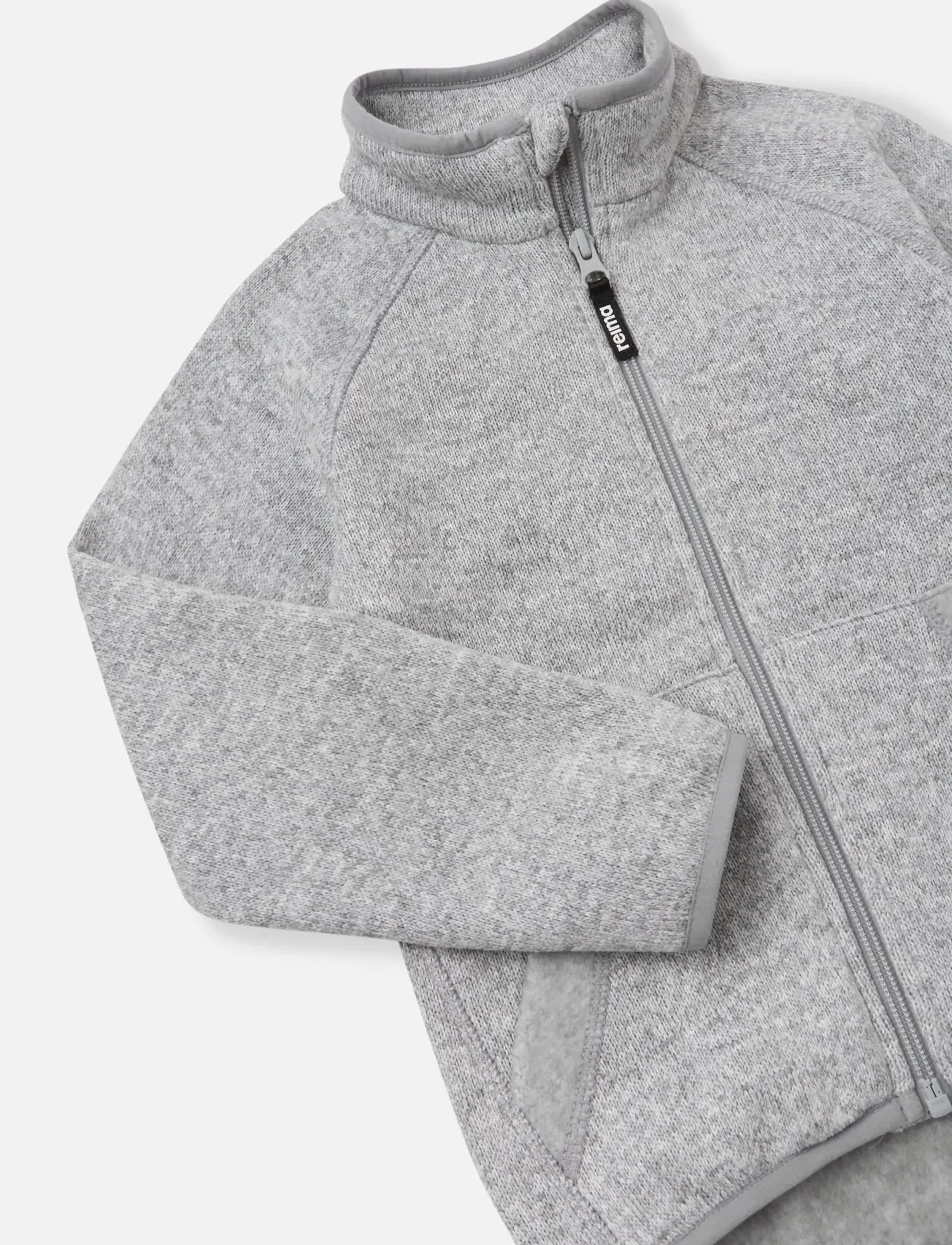 Reima - Fleece sweater, Hopper - isolerade jackor - melange grey - 5