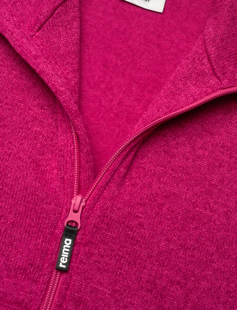 Reima - Fleece sweater, Hopper - insulated jackets - rosy berry - 2