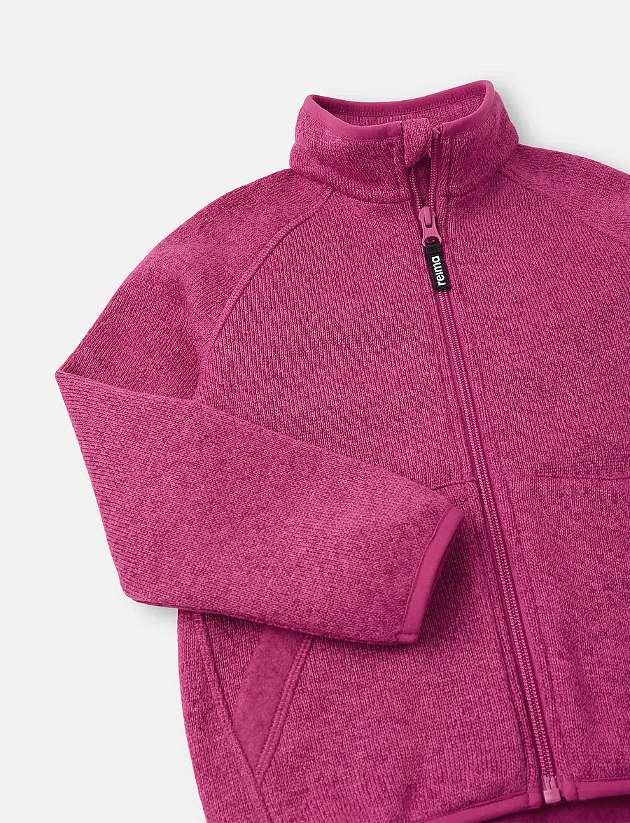Reima - Fleece sweater, Hopper - isolierte jacken - rosy berry - 4