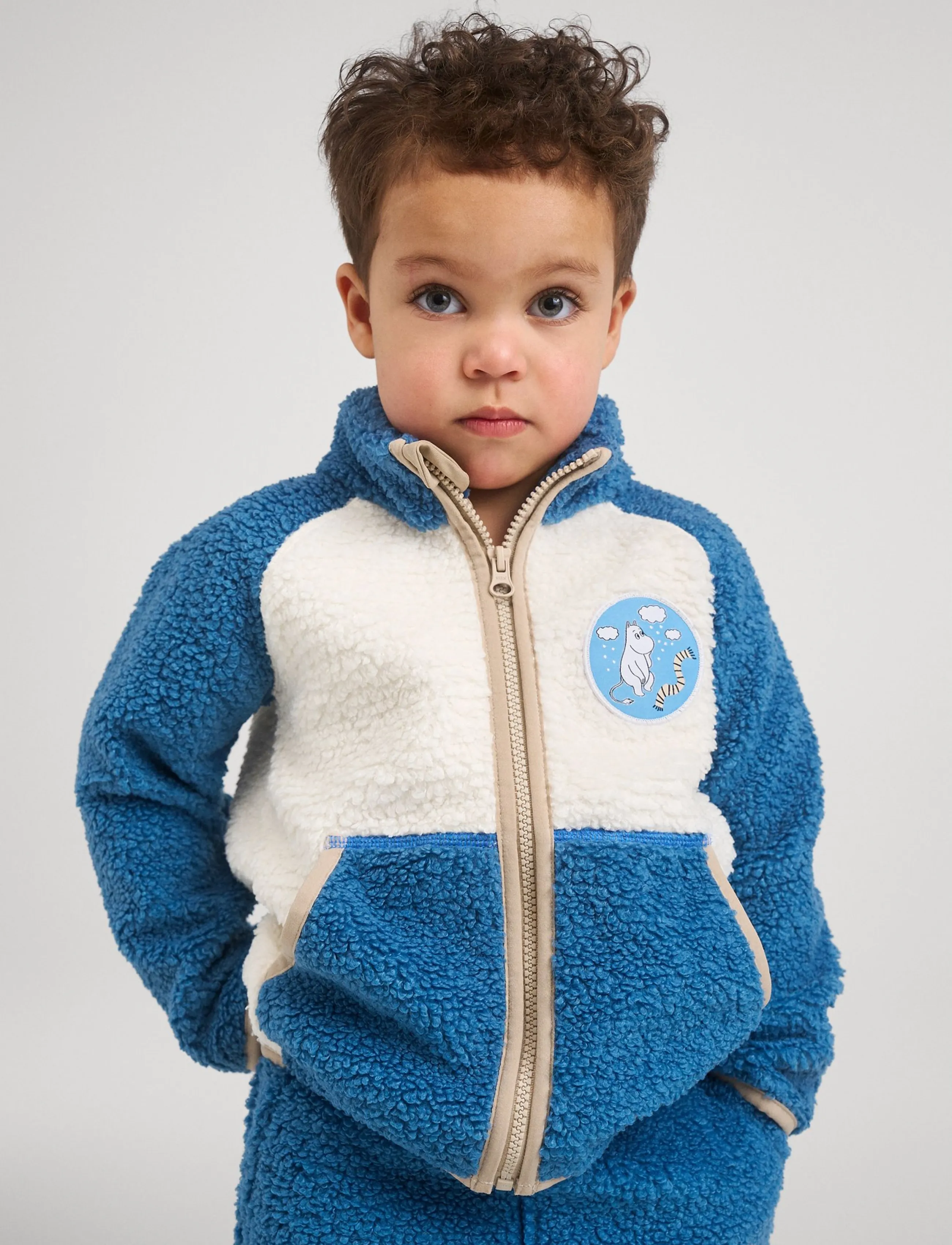 Reima Fleece sweater, Moomin Kramgo - Fleece-Kleidung - BLUE OCEAN / blue