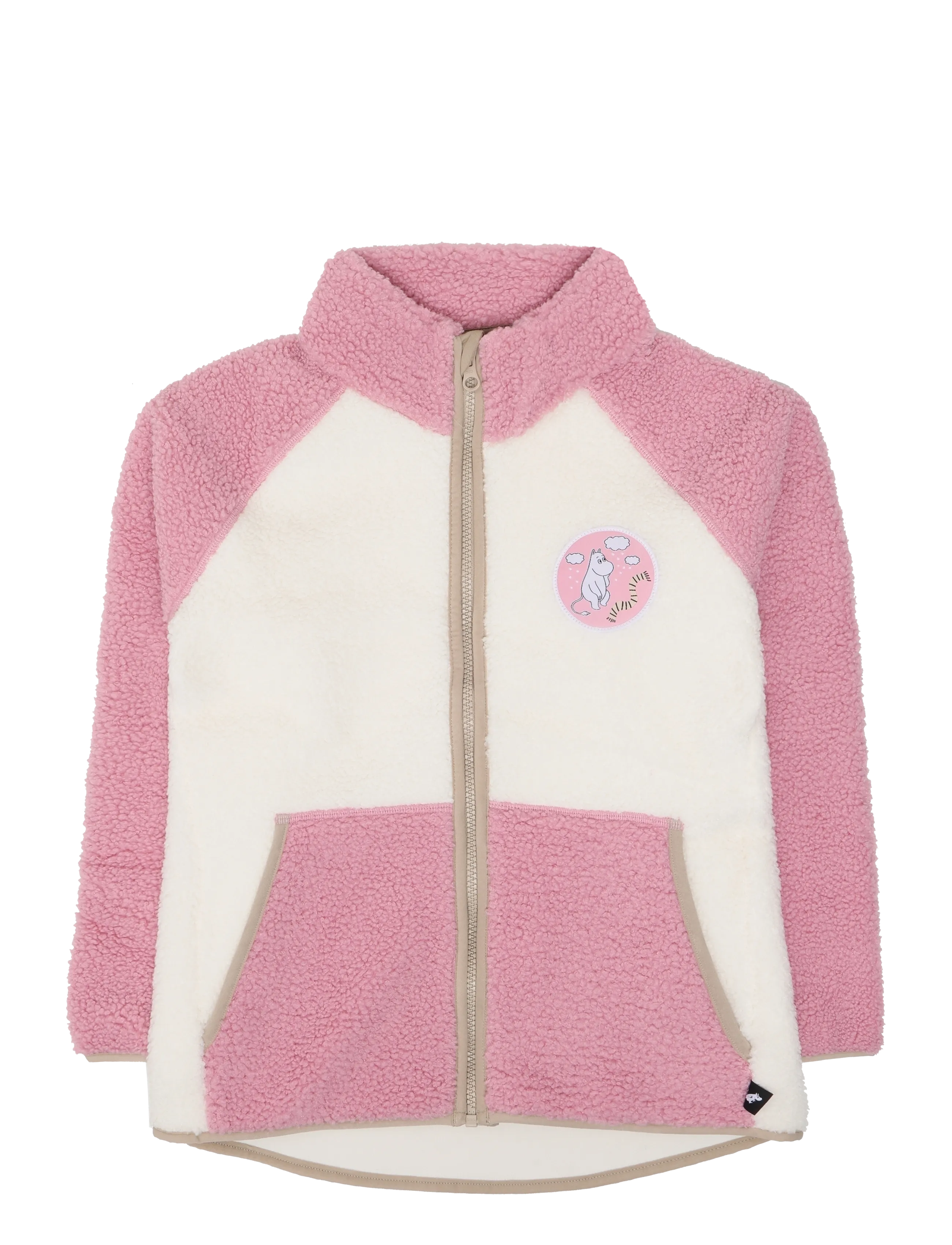 Reima - Fleece sweater, Moomin Kramgo - insulated jackets - grey pink - 1