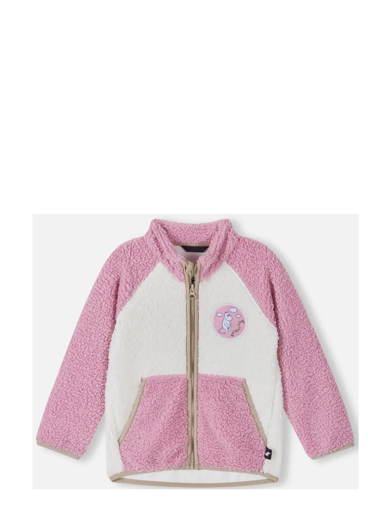 Reima Fleece sweater, Moomin Kramgo - Fleecejacken - GREY PINK / pink/rose