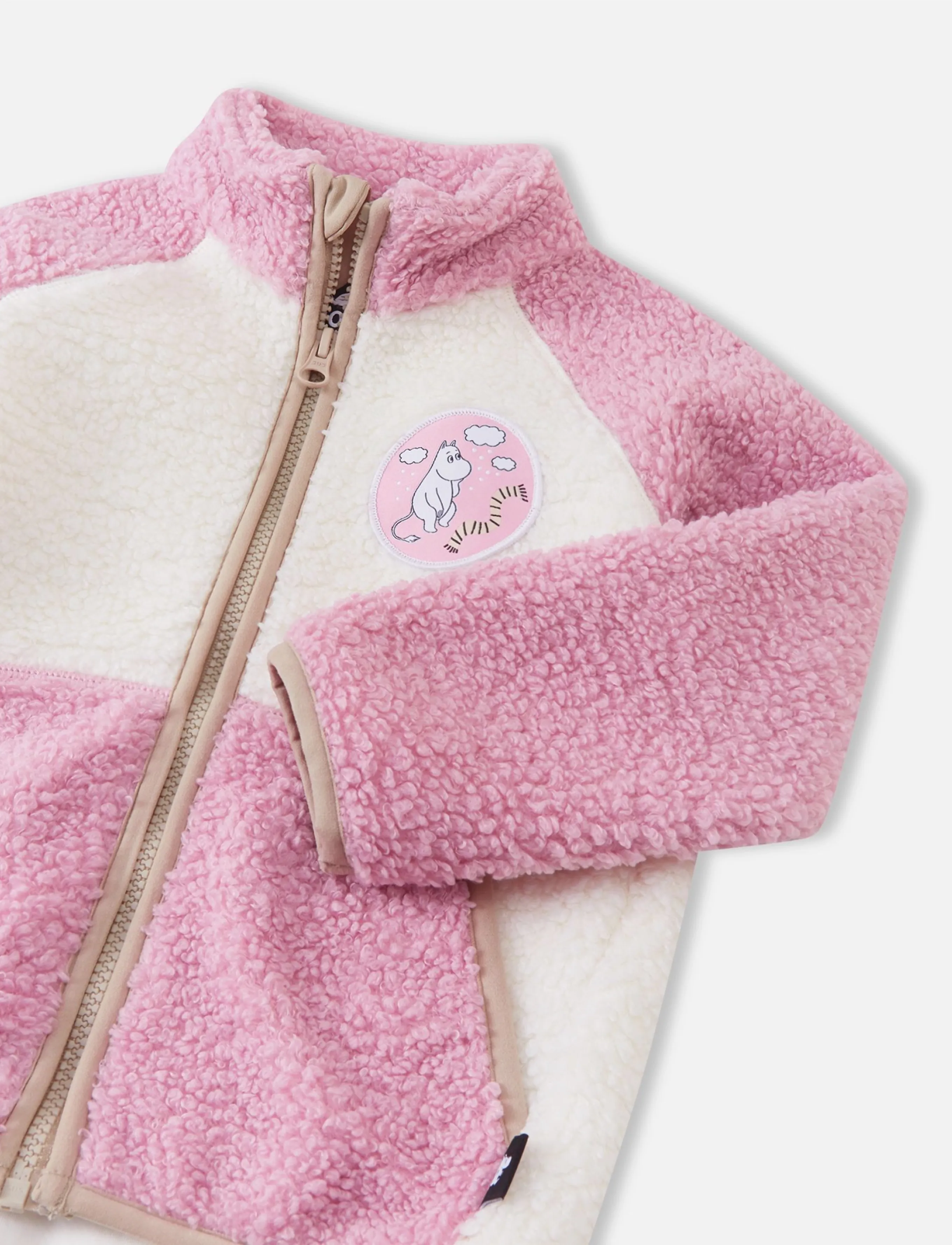 Reima - Fleece sweater, Moomin Kramgo - isolierte jacken - grey pink - 4