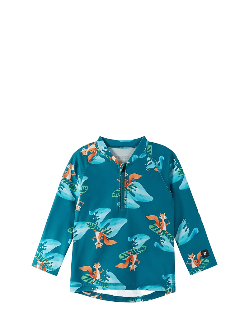 Reima - SunProof shirt, Tuvalu - bade-oberteile - deep ocean - 0