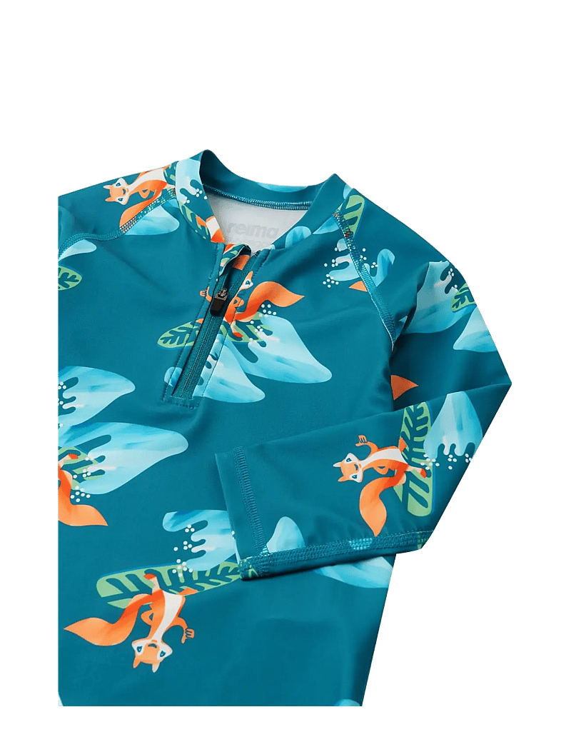 Reima - SunProof shirt, Tuvalu - bade-oberteile - deep ocean - 2