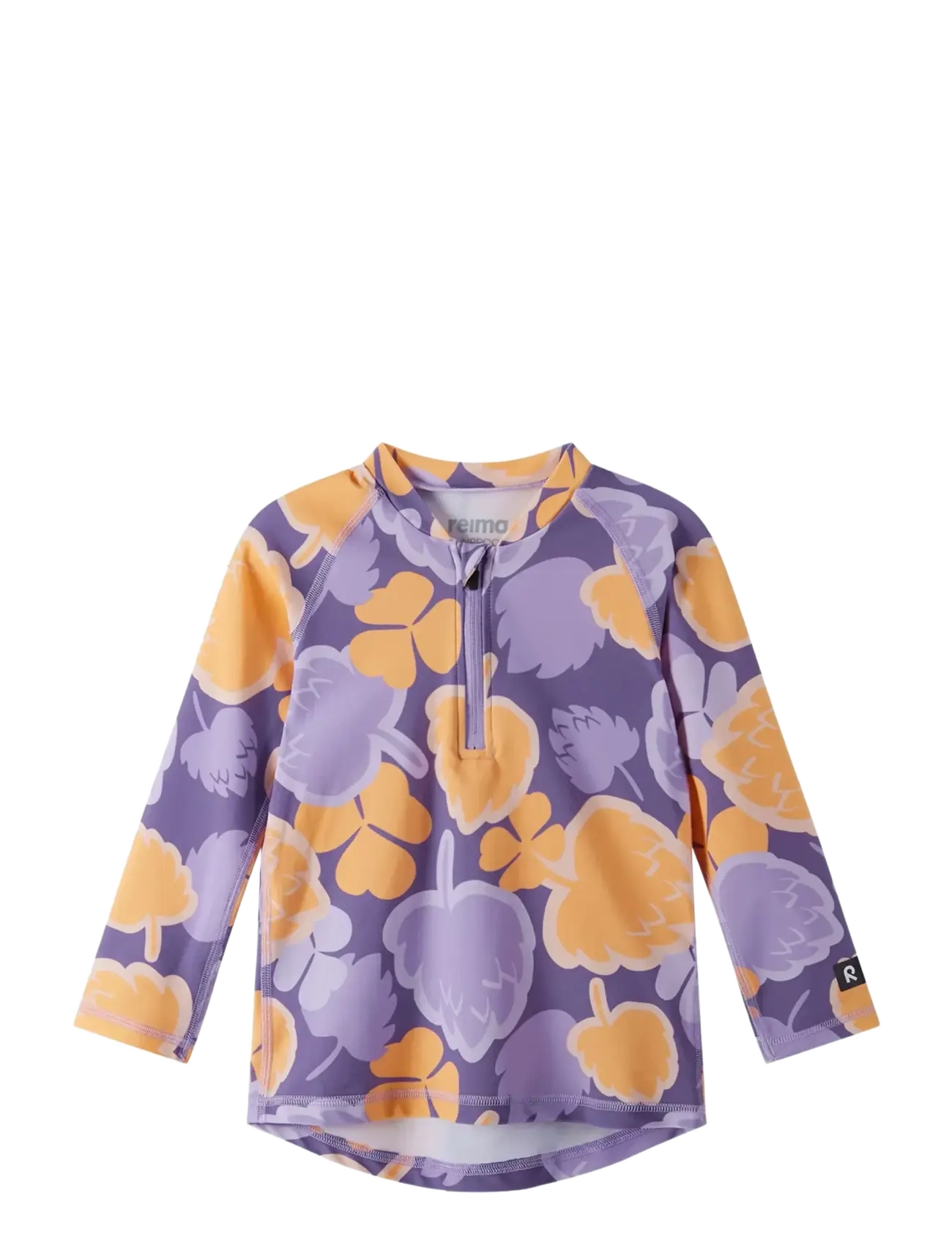 Reima Sunproof Shirt, Tuvalu, Børn, Langærmet Rashguard, Lila, Str: 92