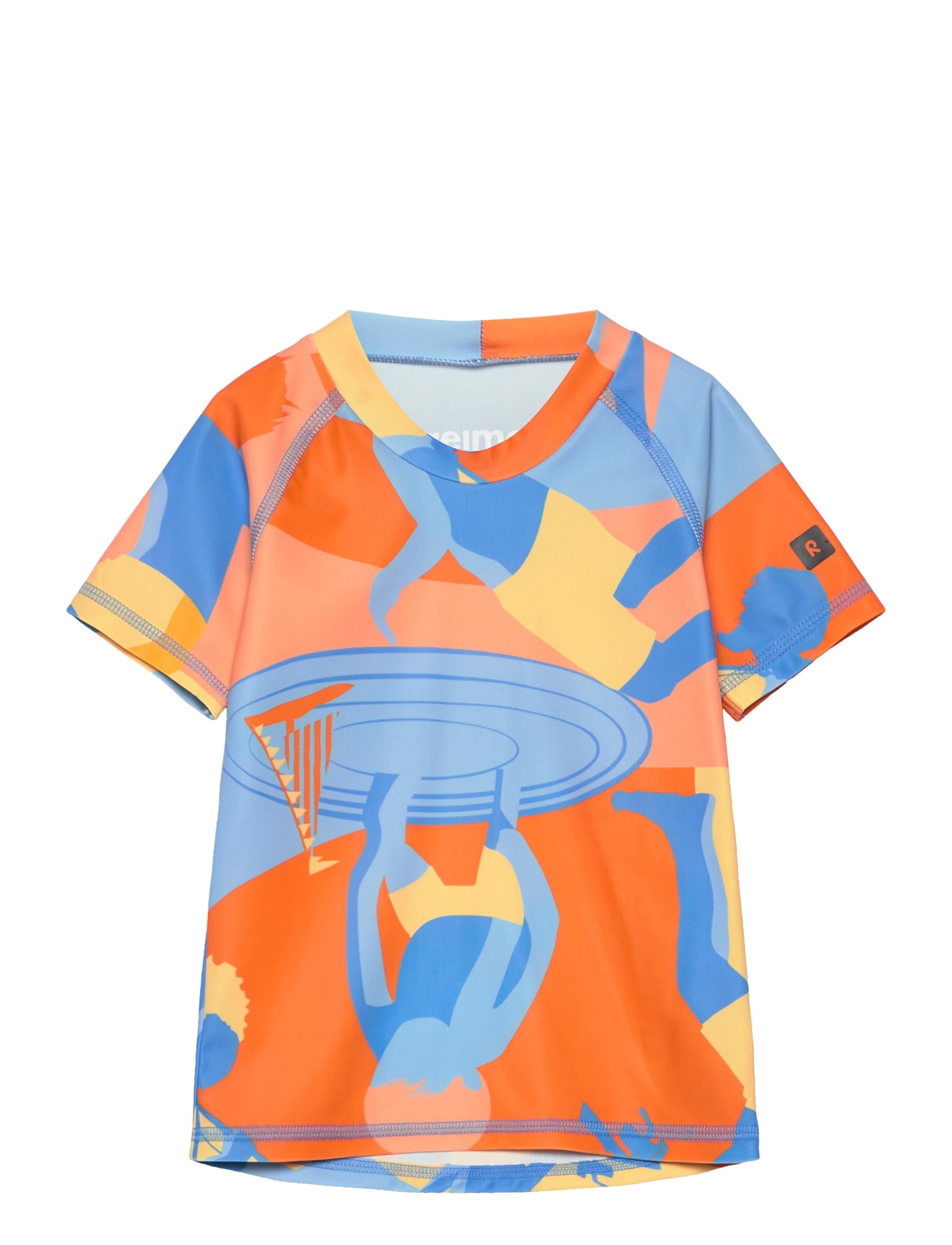 REIMA Swim Shirt, Pulikoi Orange - 62 - Kinder