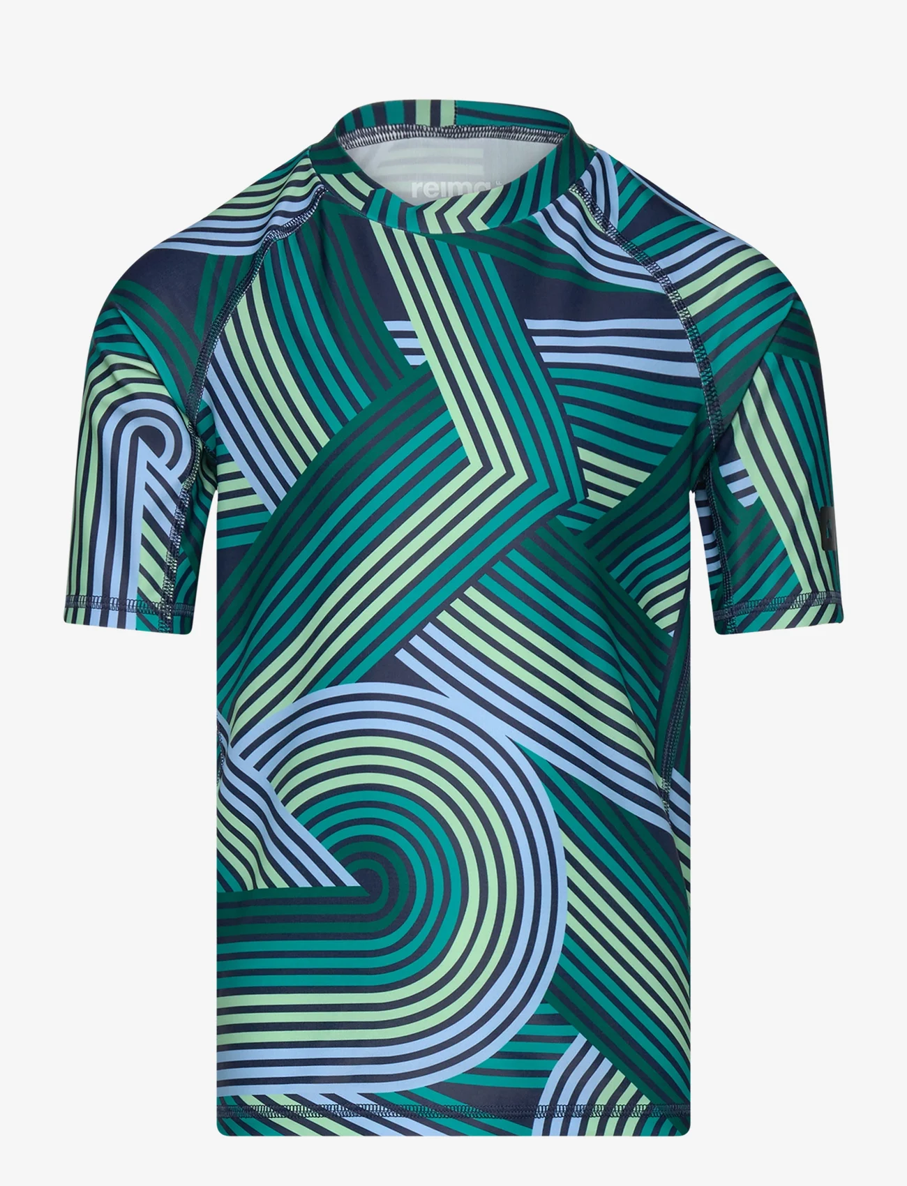 Reima - Swim shirt, Uiva - short-sleeved t-shirts - navy/green - 0