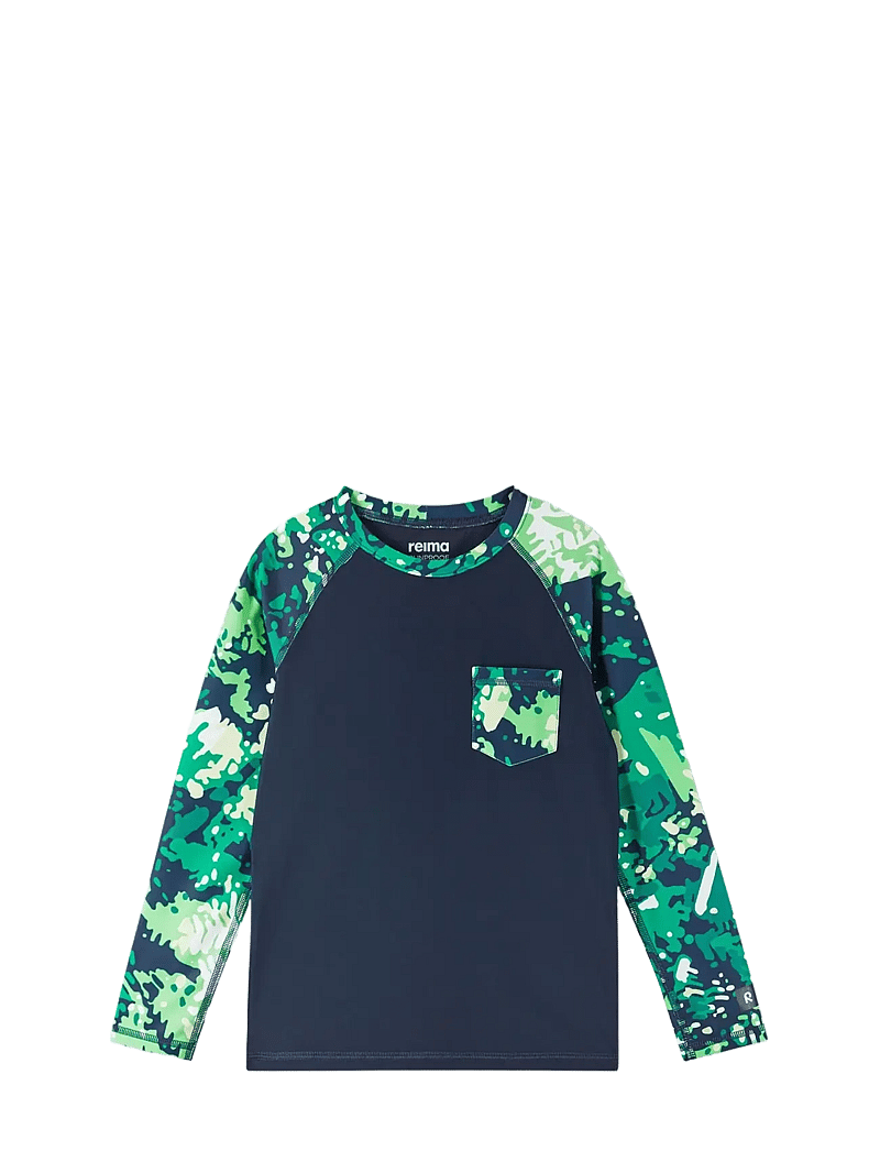 Reima - SunProof shirt, Kroolaus - bade-oberteile - navy - 0