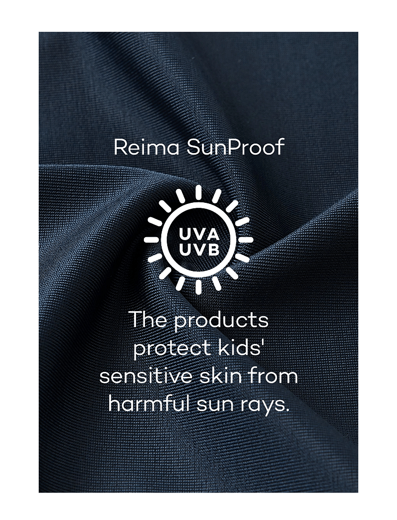 Reima - SunProof shirt, Kroolaus - bade-oberteile - navy - 5