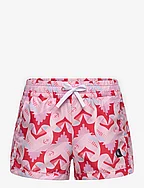 Swim shorts, Nauru - MISTY RED