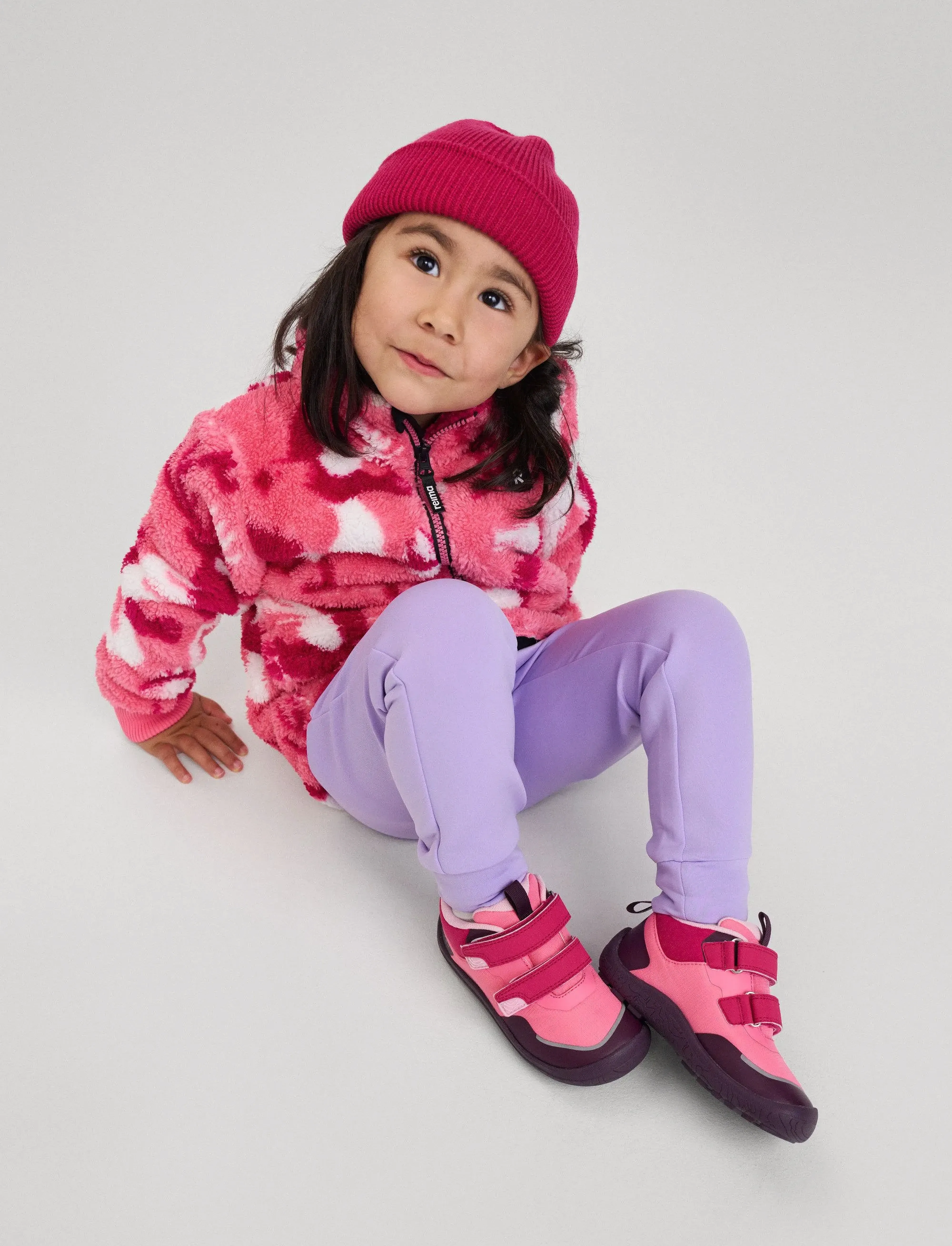 Reima Fleece Sweater, Turkkinen, 134, Oberbekleidung, Rosa - Jackets, Kinder
