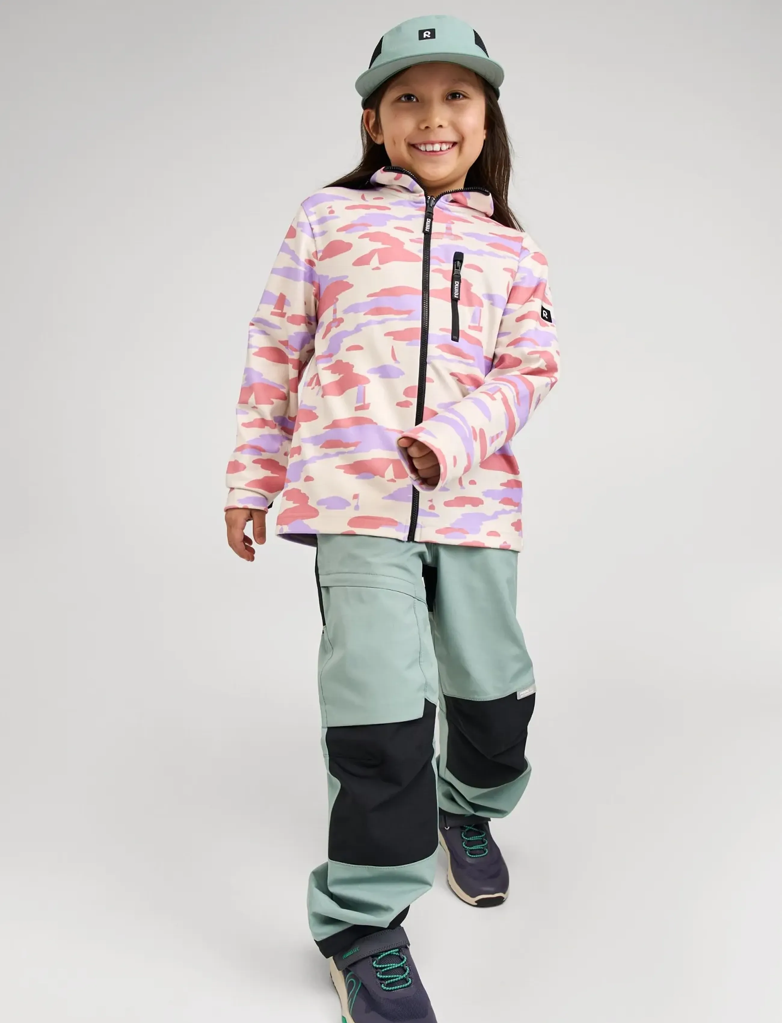 Reima Fleece Sweater, Iisisti, 116, Oberbekleidung, Rosa - Jackets, Kinder