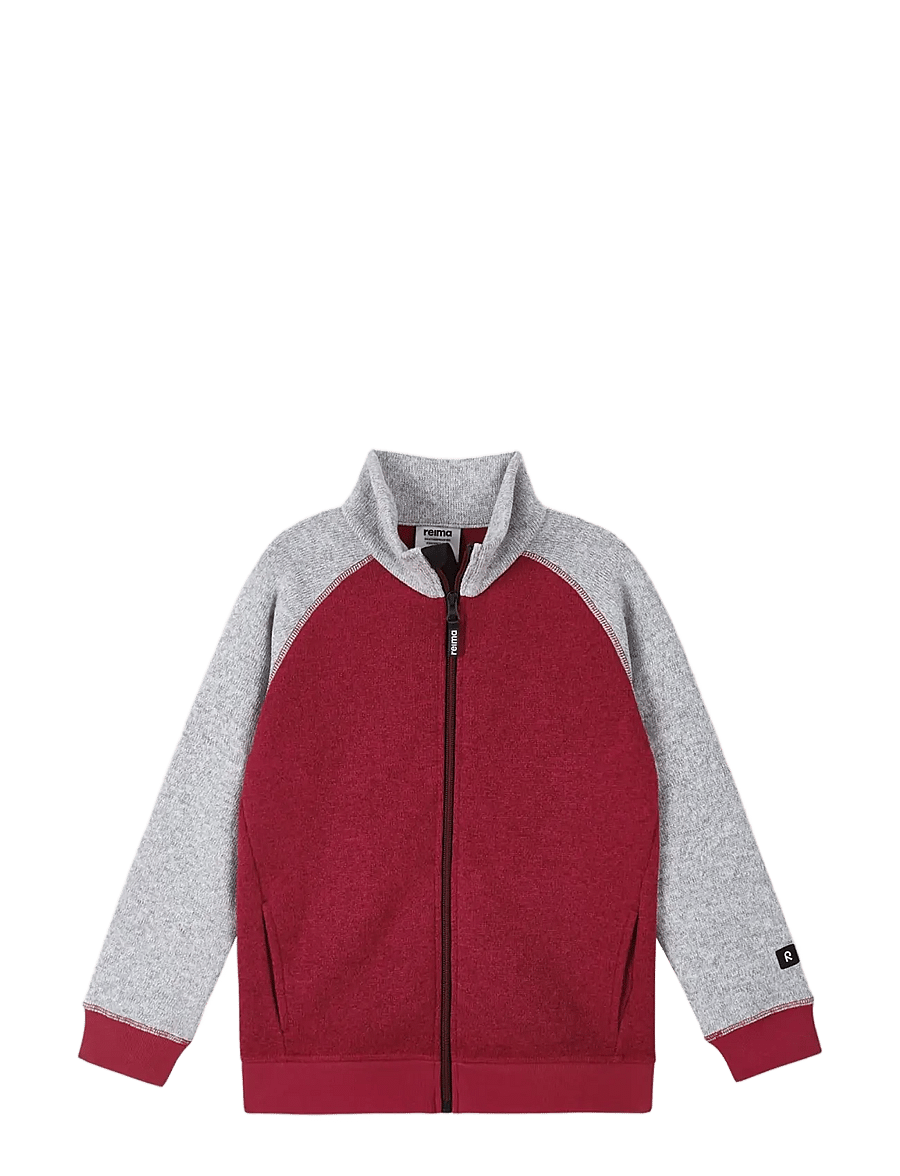 Reima - Fleece sweater, Neulomus - isolerade jackor - cranberry - 0