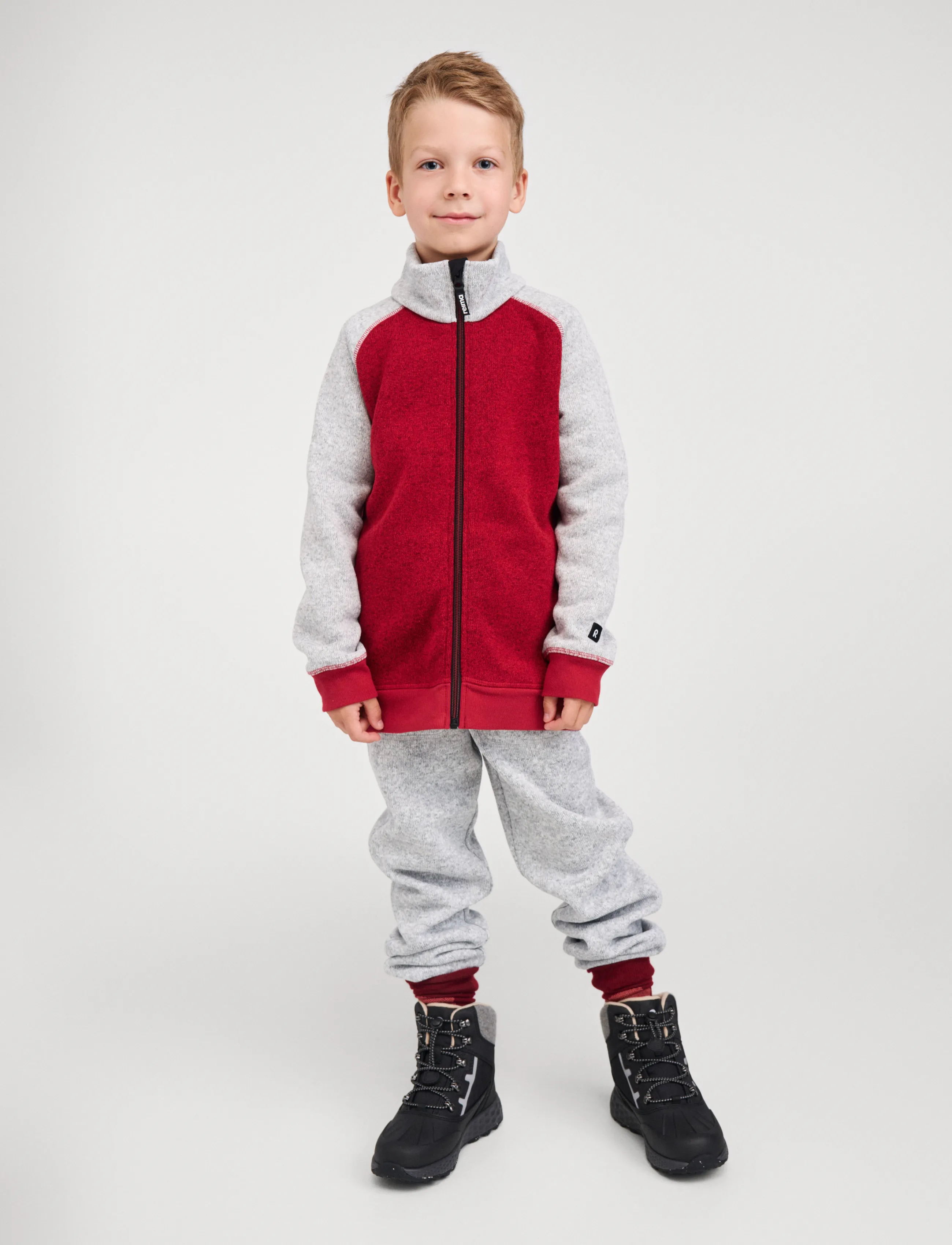 Reima - Fleece sweater, Neulomus - isolerade jackor - cranberry - 2