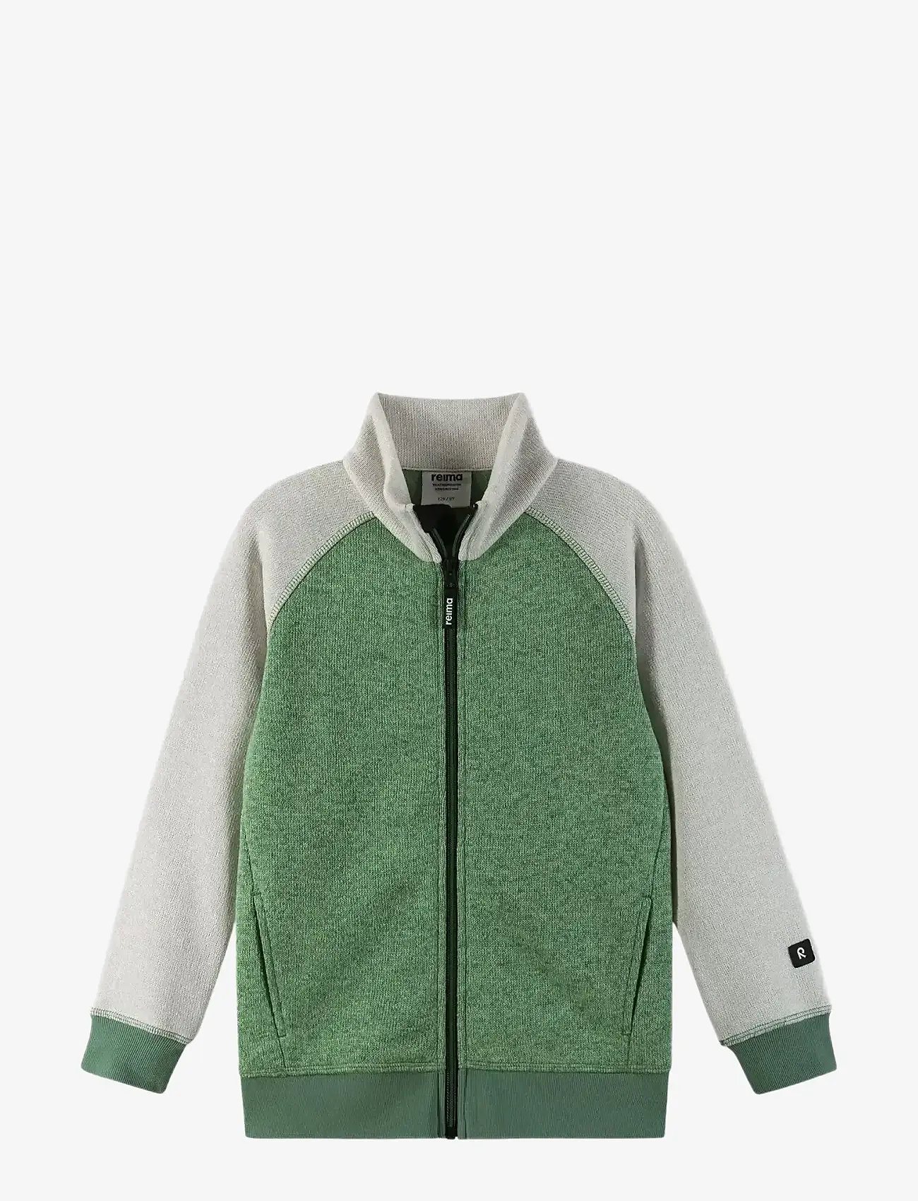 Reima - Fleece sweater, Neulomus - green clay - 0