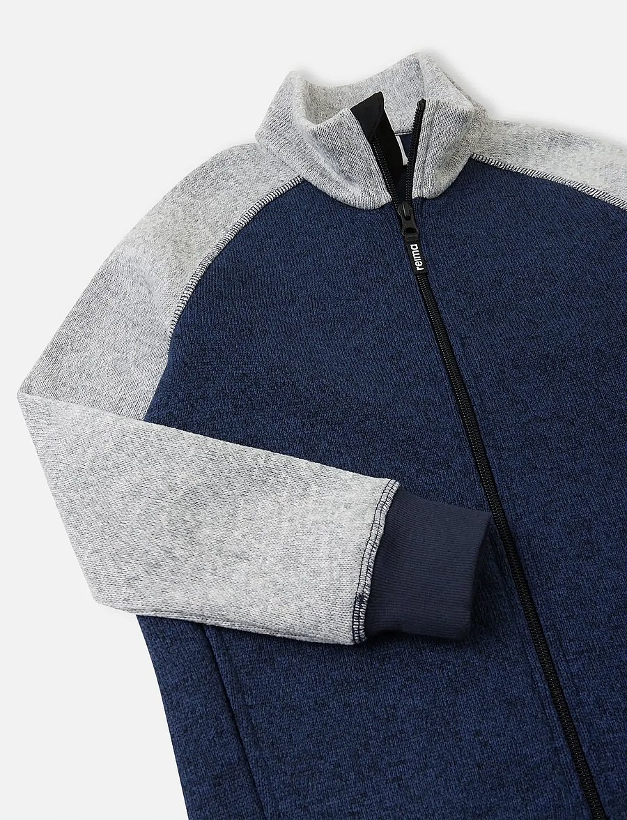 Reima - Fleece sweater, Neulomus - jakas ar siltu oderi - navy - 5