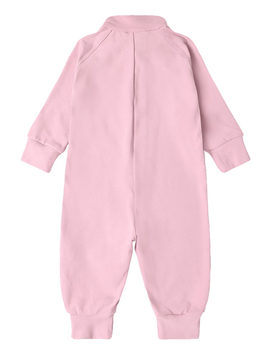 Reima - Fleece overall, Tarhaan - långärmade bodies - grey pink - 1