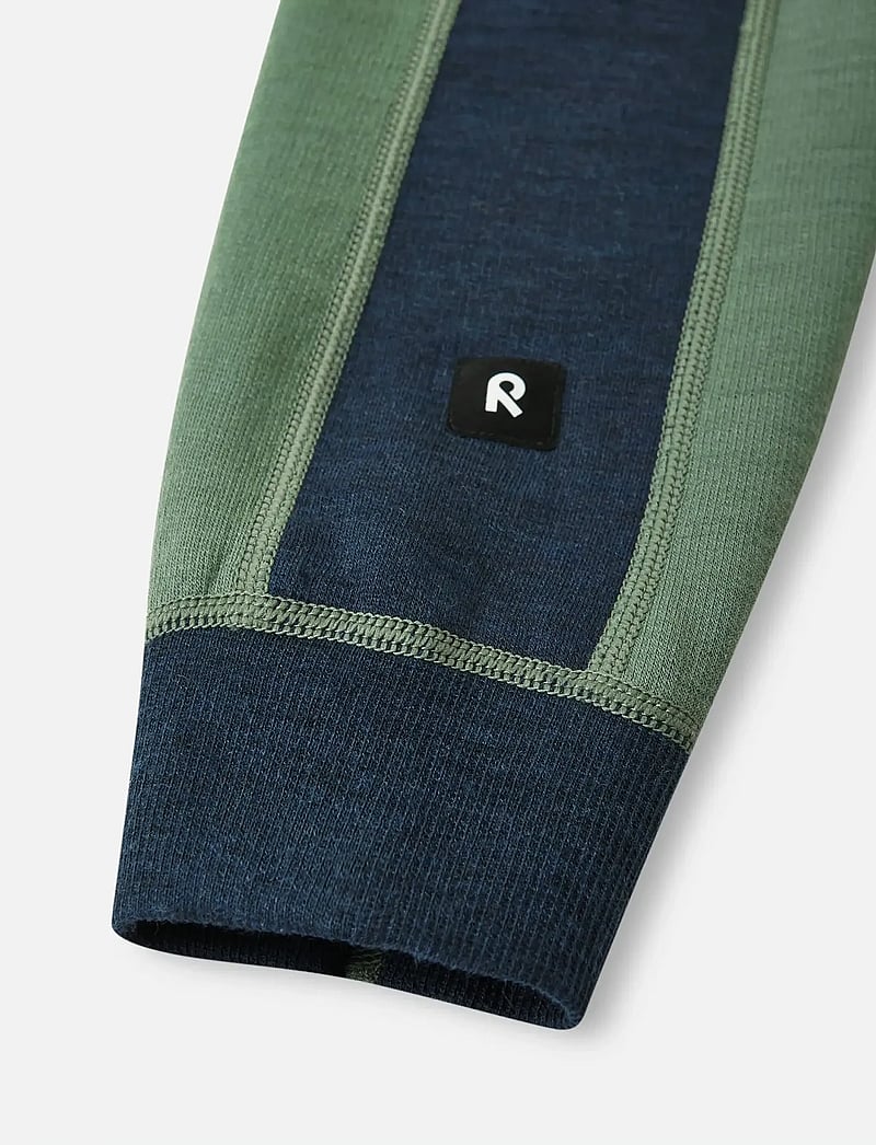 Reima - Wool sweater, Merin - sweatshirts - green clay - 5