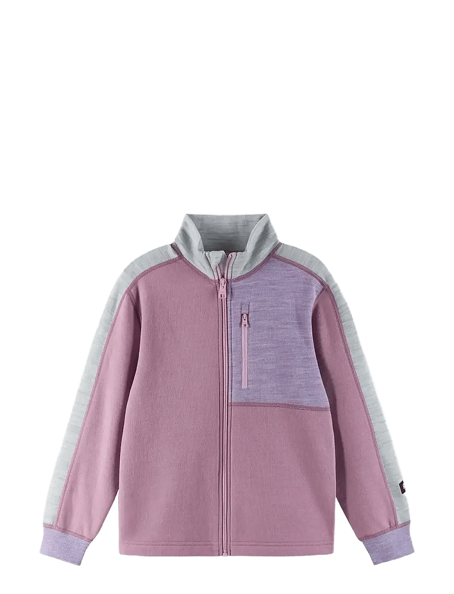Reima - Wool sweater, Merin - joggingpeysur - grey pink - 0