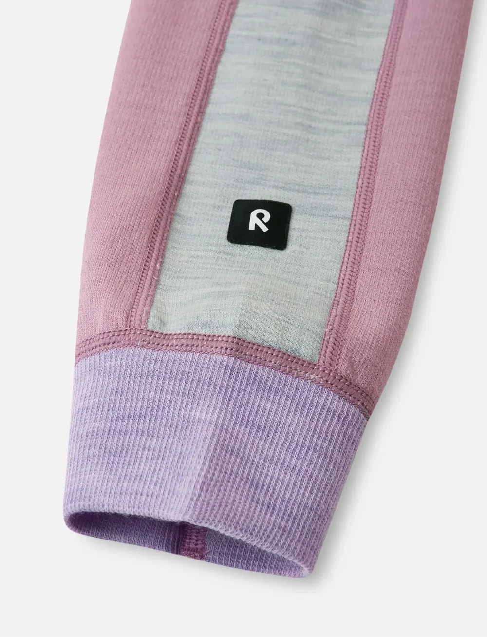 Reima - Wool sweater, Merin - sweatshirts - grey pink - 3