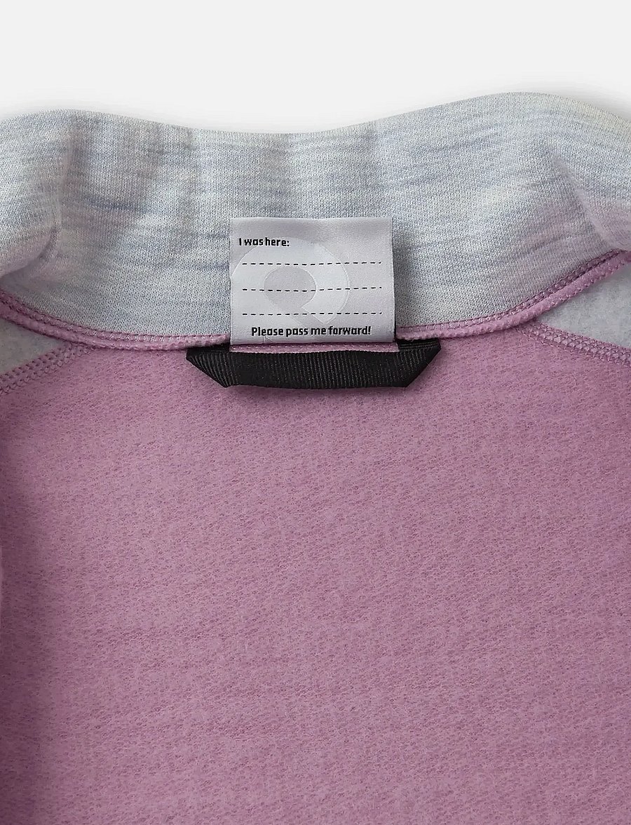 Reima - Wool sweater, Merin - joggingpeysur - grey pink - 5