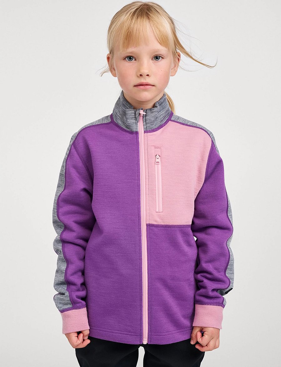 Reima - Wool sweater, Merin - isolerade jackor - plum purple - 0