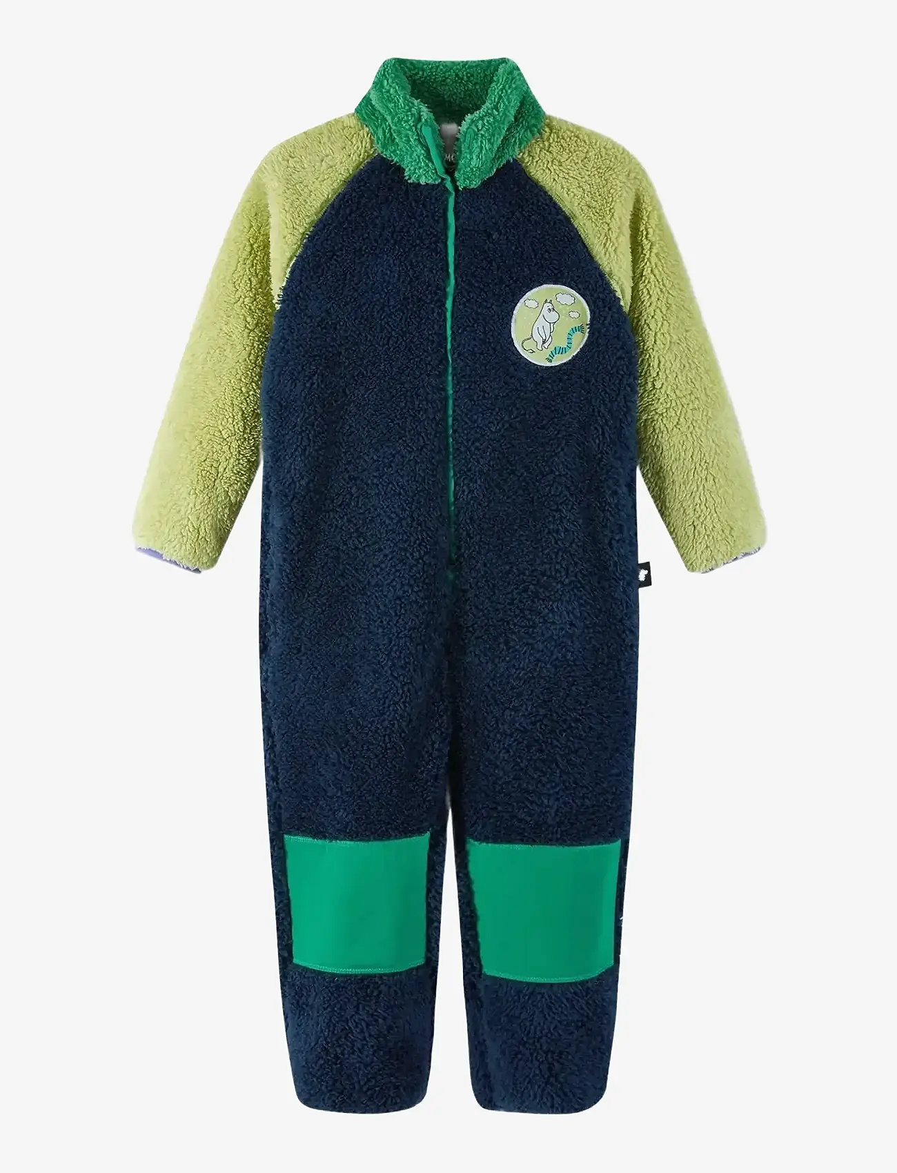 Reima - Overall (outdoor), Moomin Gladeligen - fleecesæt - navy - 0