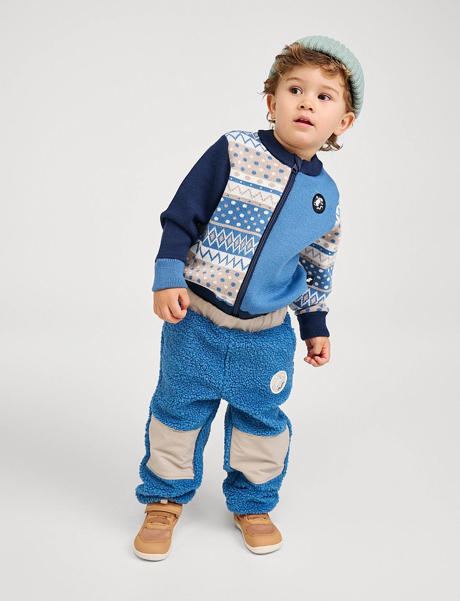 Reima - Fleece pants, Moomin Lustig - jogginghosen - blue ocean - 3