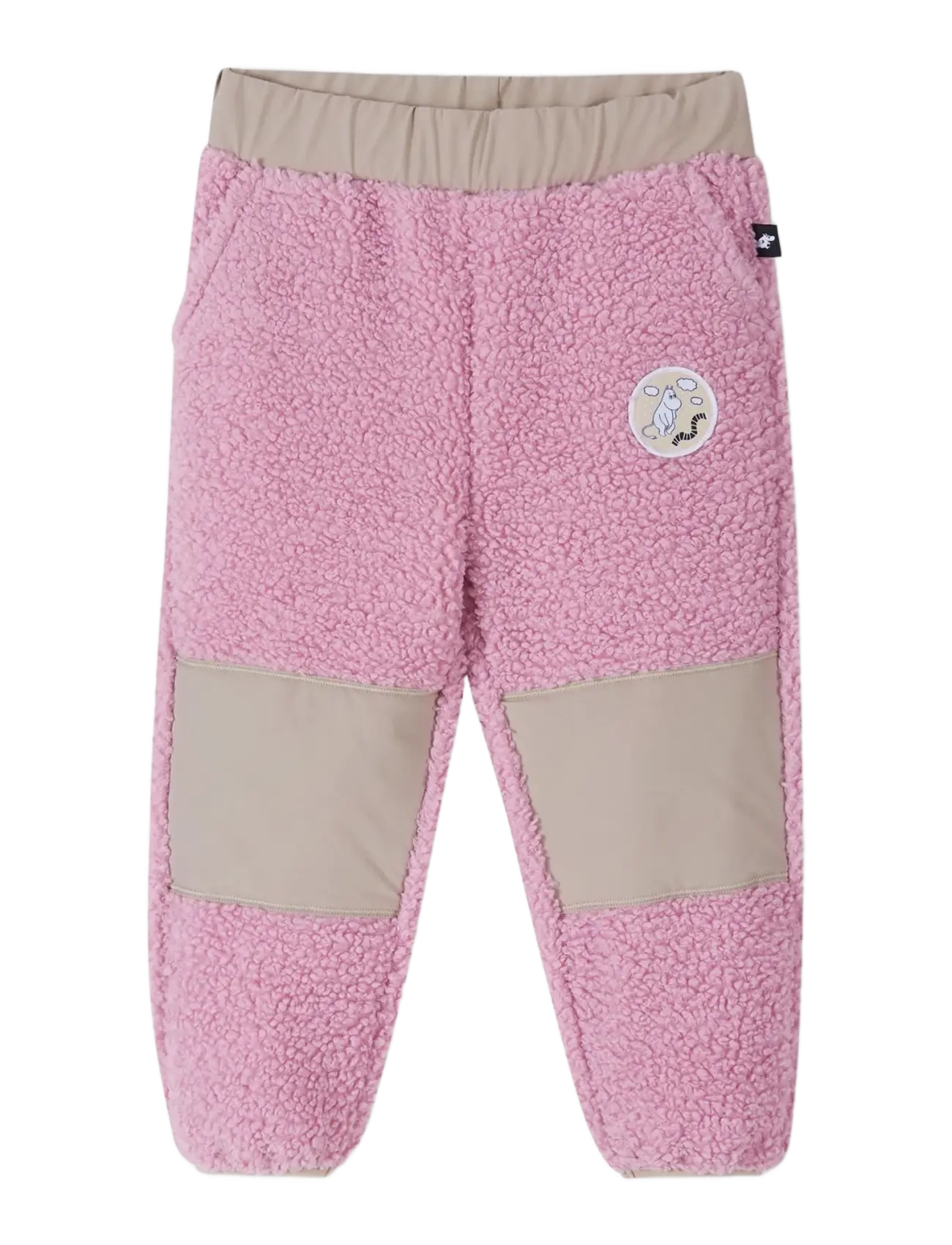 Reima Fleece pants, Moomin Lustig - Hosen - GREY PINK / pink/rose