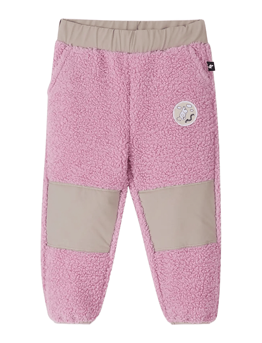 Reima - Fleece pants, Moomin Lustig - sweatpants - grey pink - 1