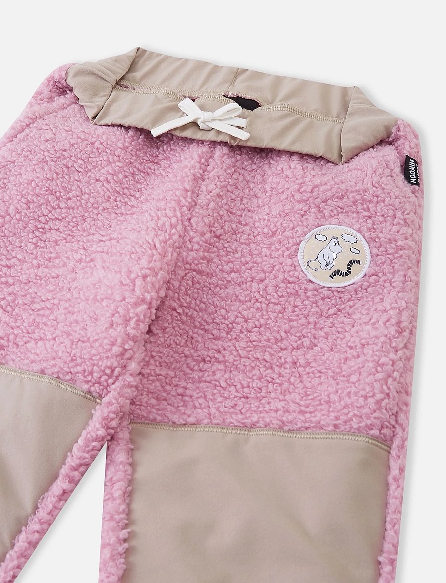 Reima - Fleece pants, Moomin Lustig - sweatpants - grey pink - 4