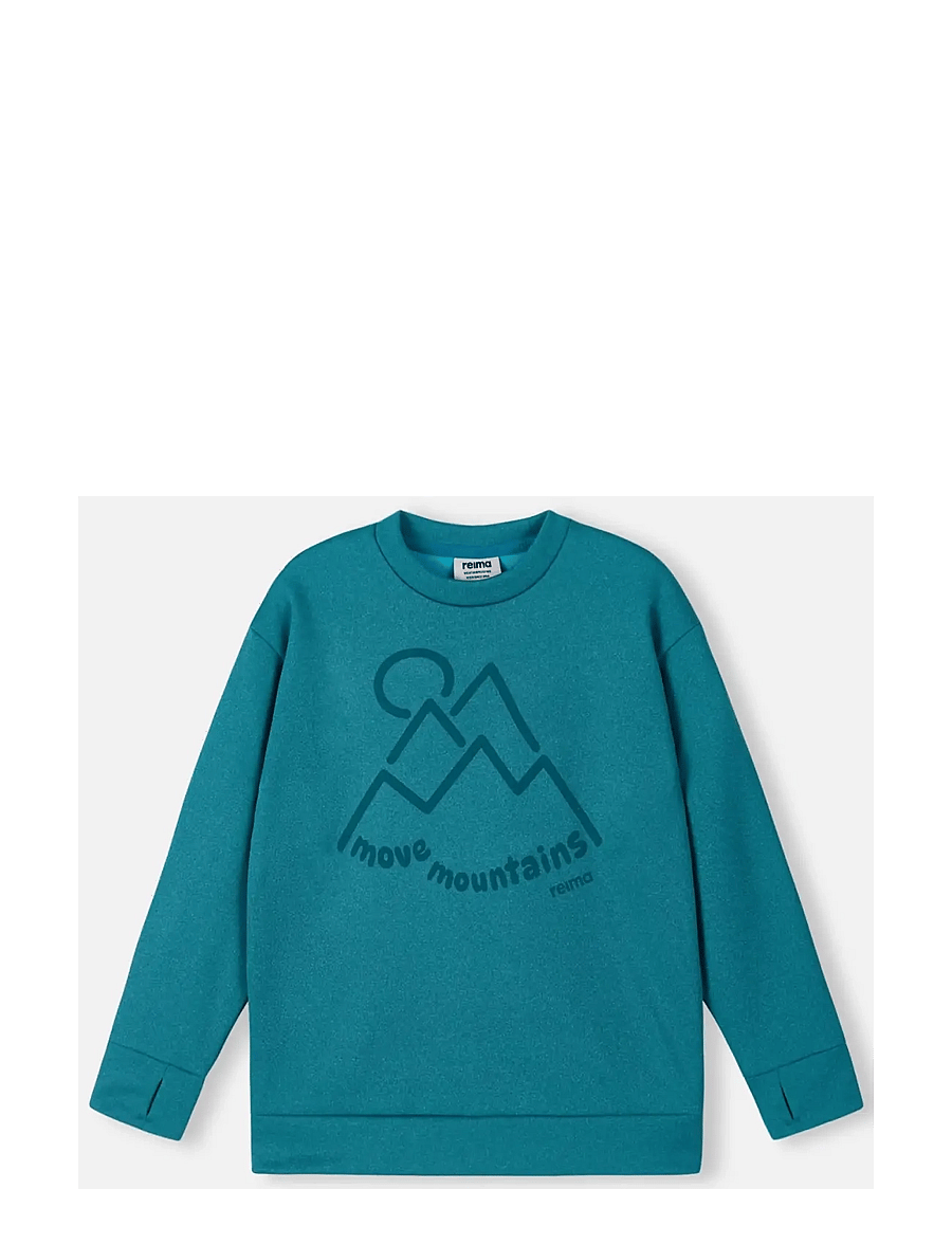 Reima - Sweatshirt, Reila - sweatshirts - aquatic blue - 1