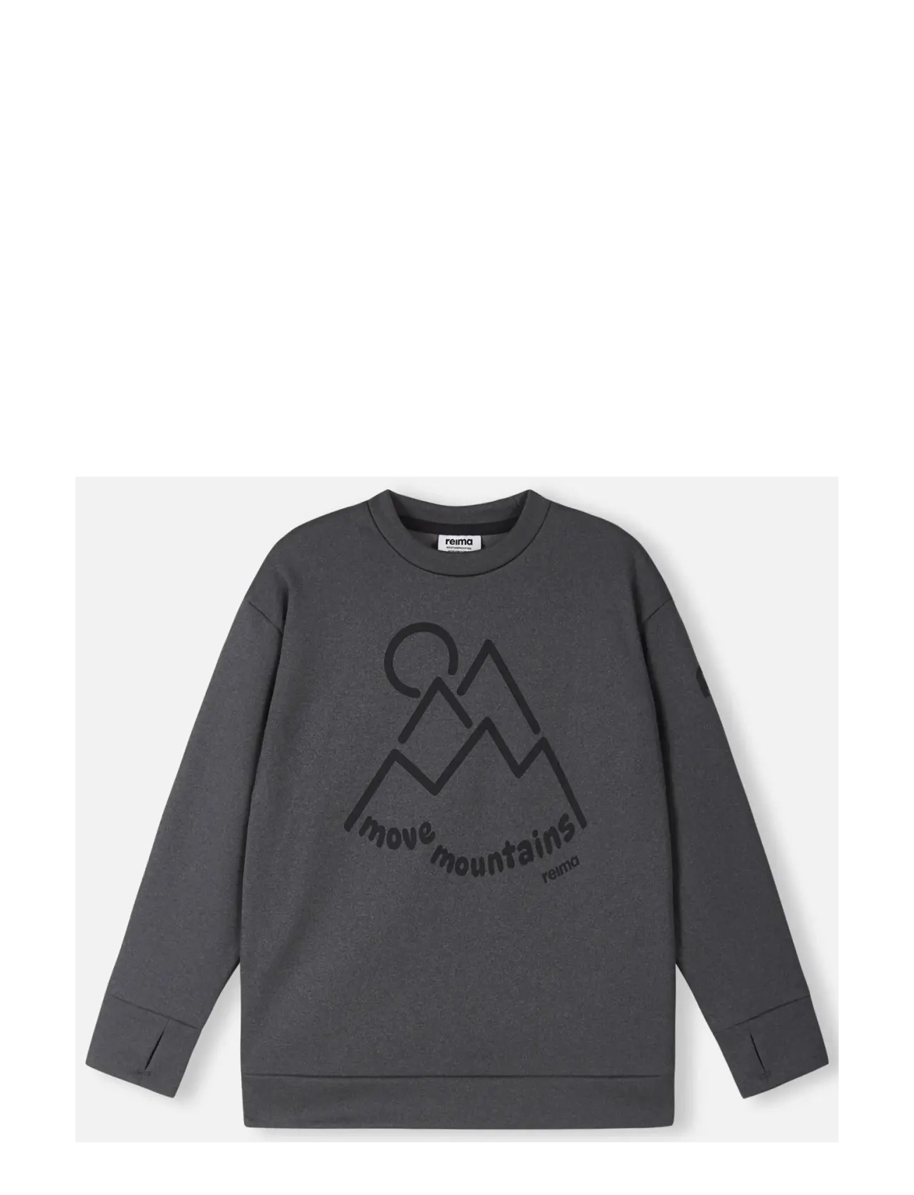 REIMA Sweatshirt, Reila Grau - 134 - Kinder