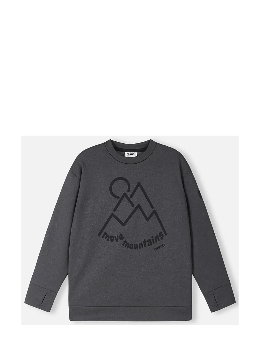 Reima - Sweatshirt, Reila - sweatshirts - graphite melange - 1