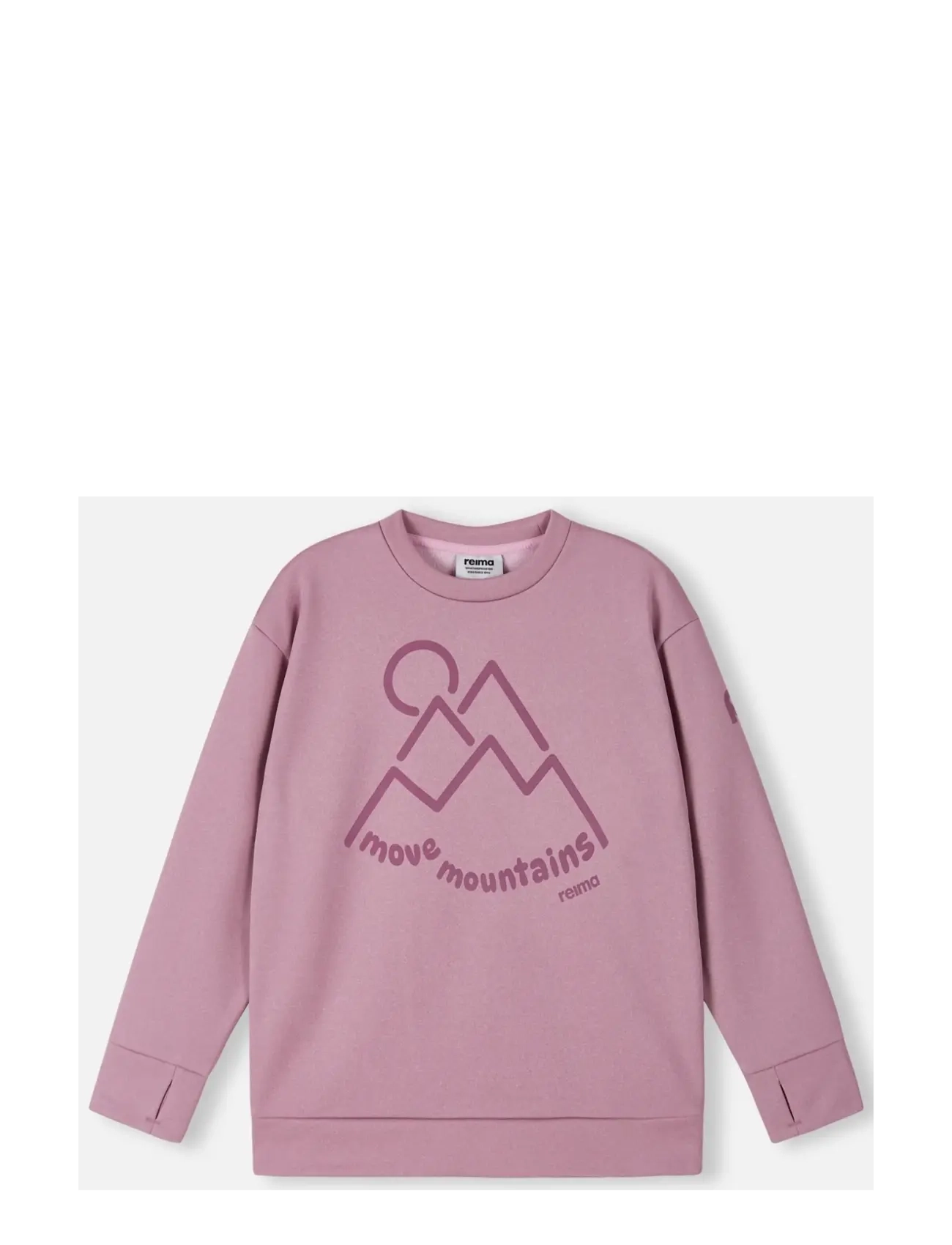 REIMA Sweatshirt, Reila Pink - 110 - Kinder