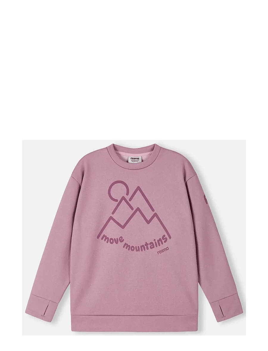 Reima - Sweatshirt, Reila - sweatshirts - grey pink - 1