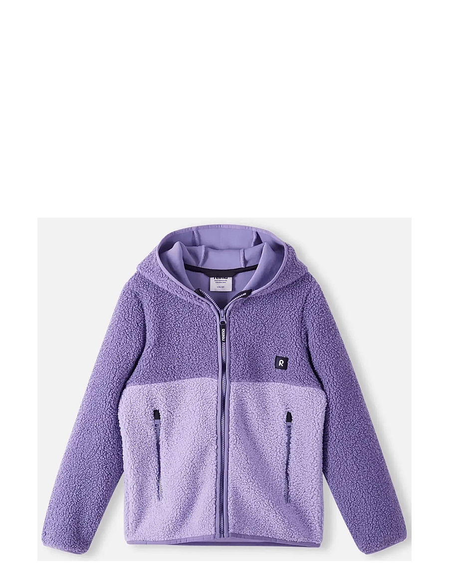 Reima - Fleece hoodie, Muhkea - paksud joped - misty violet - 0