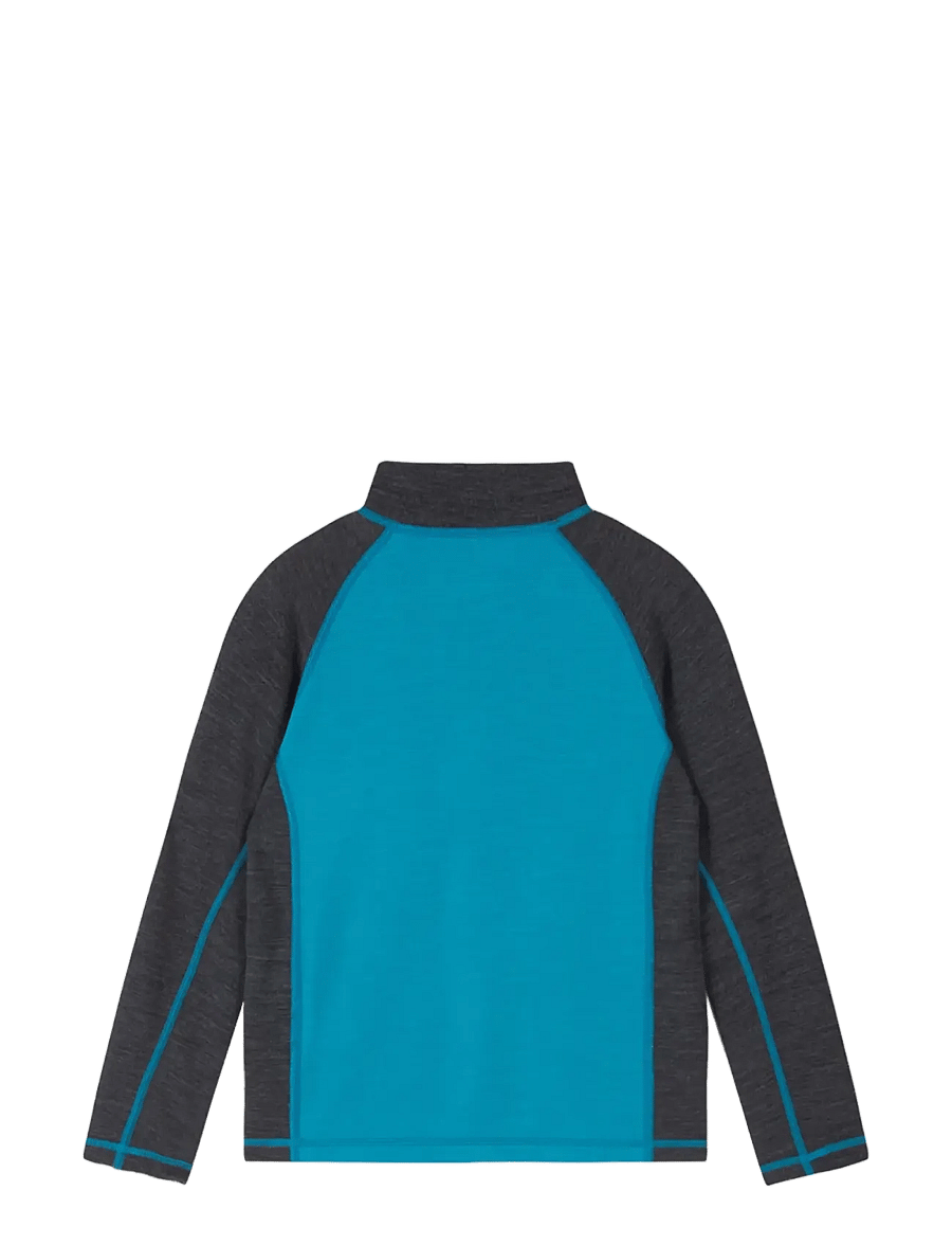 Reima - Wool sweater, Viihdyn - funktionsunterwäsche - oberteile - aquatiblue - 1