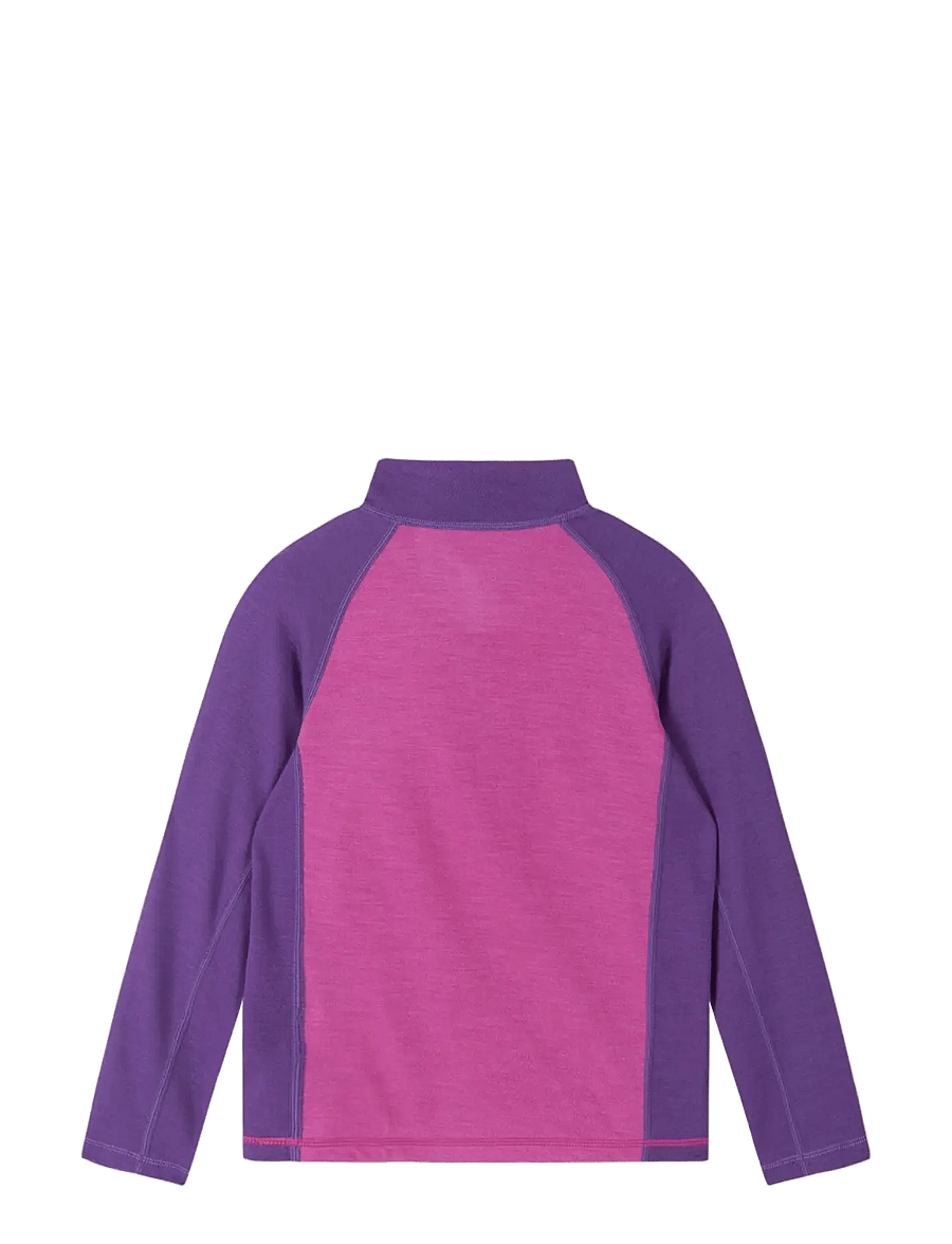Reima - Wool sweater, Viihdyn - underställströjor - fucshia - 1