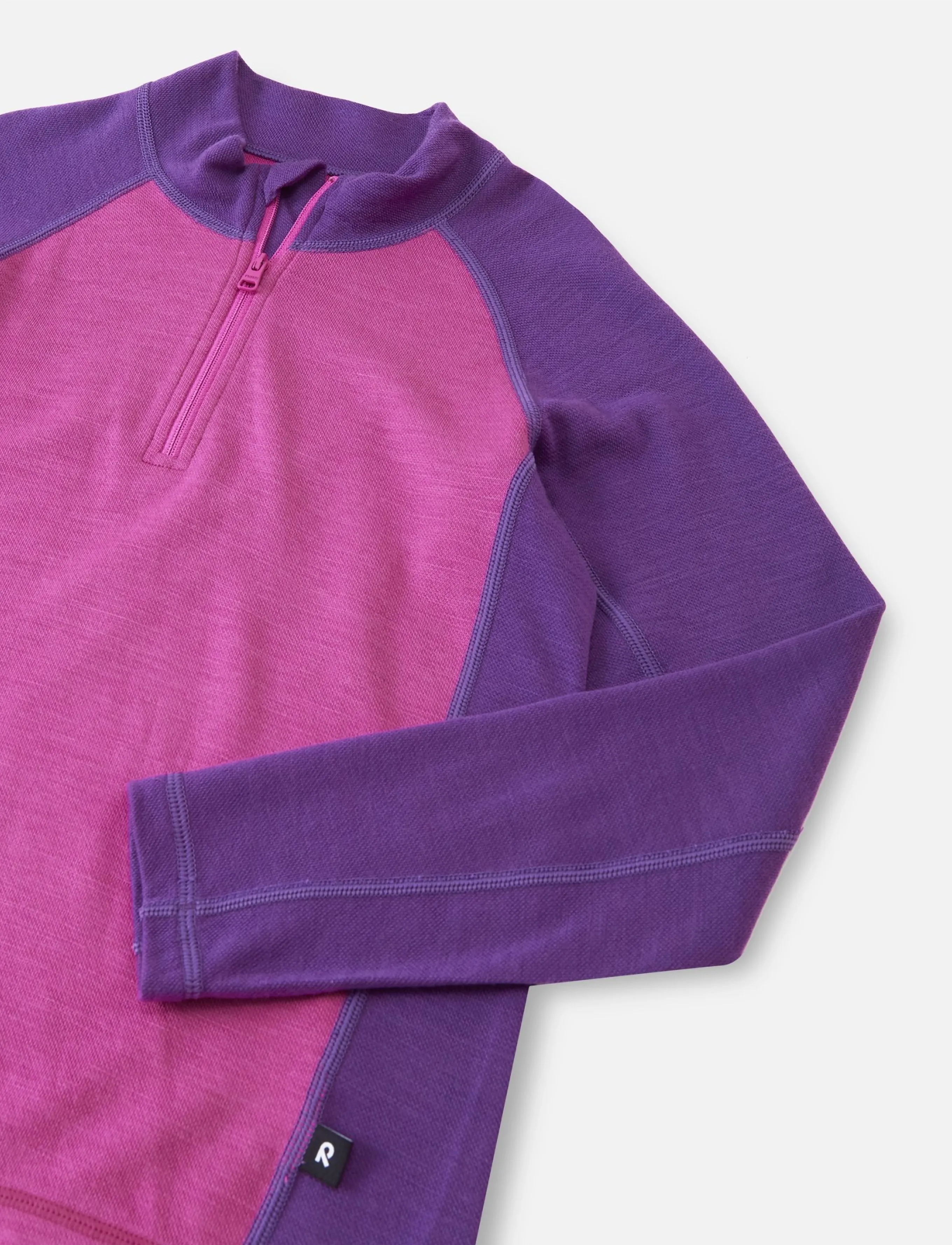 Reima - Wool sweater, Viihdyn - underställströjor - fucshia - 2