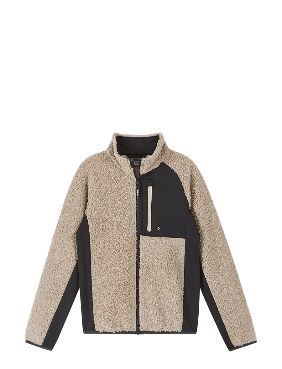 Reima - Fleece sweater, Puhku - paksud joped - earthy beige - 0