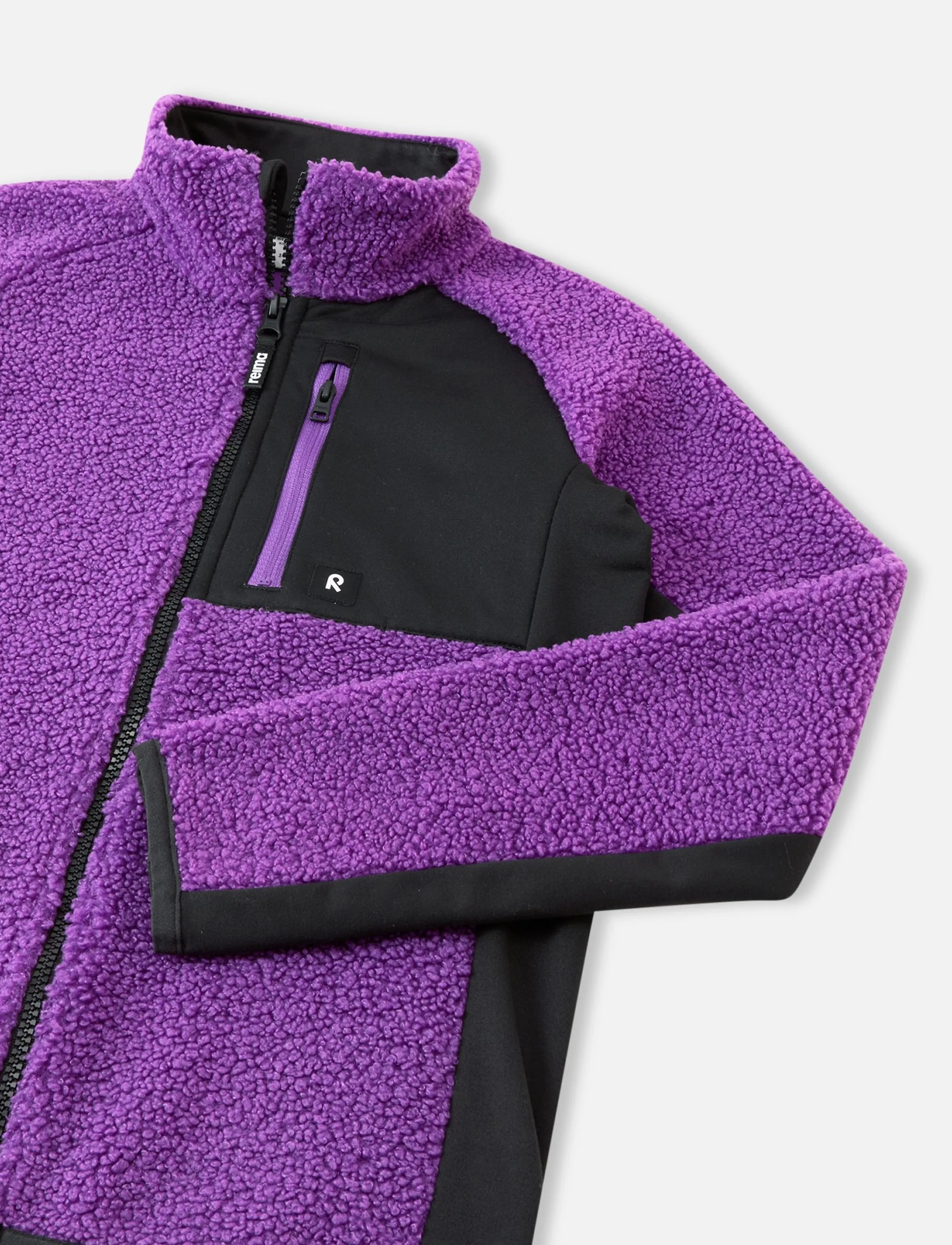 Reima - Fleece sweater, Puhku - isolierte jacken - plum purple - 4
