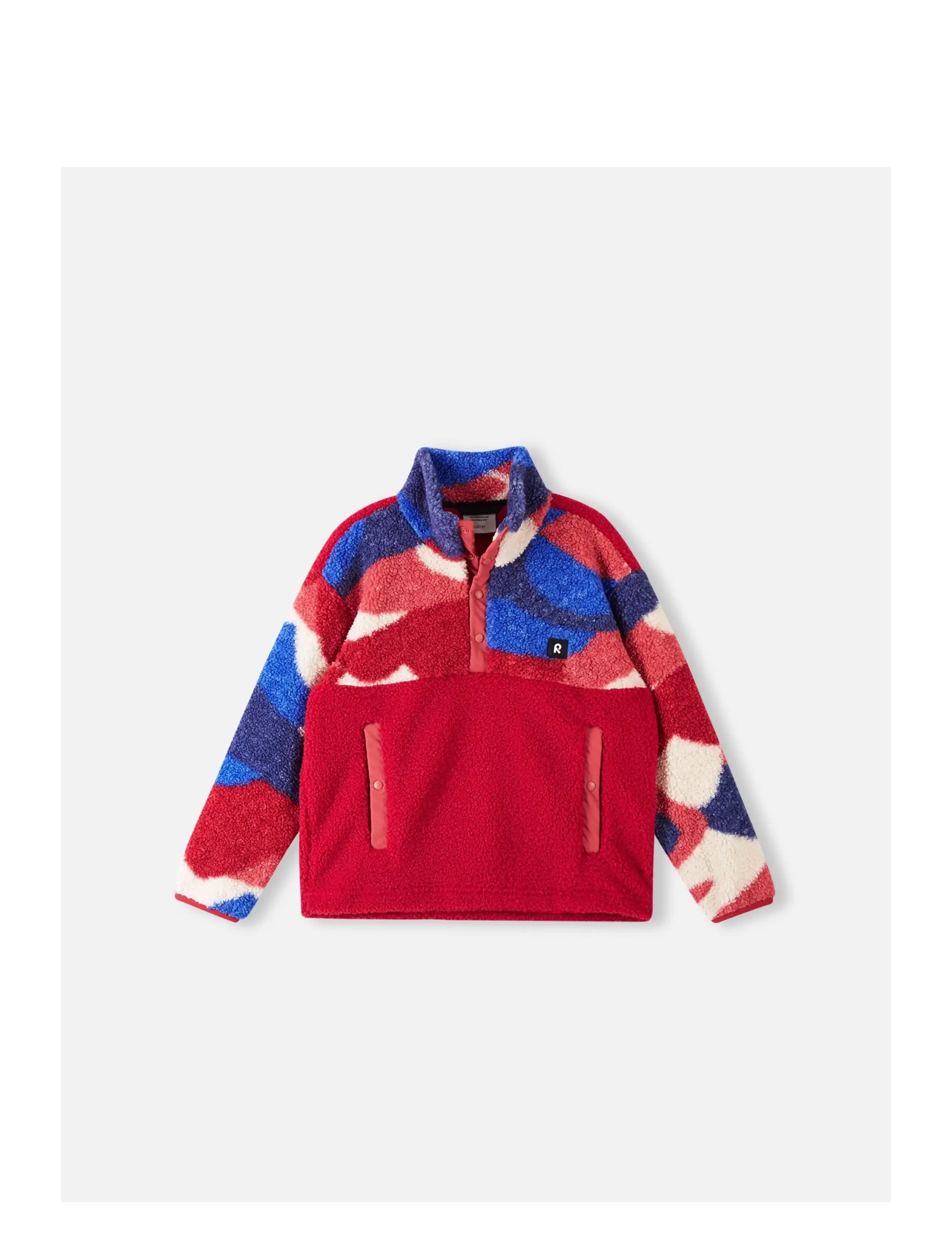 Reima Fleece Sweater, Muhku, 146, Oberbekleidung, Rot - Jackets, Kinder