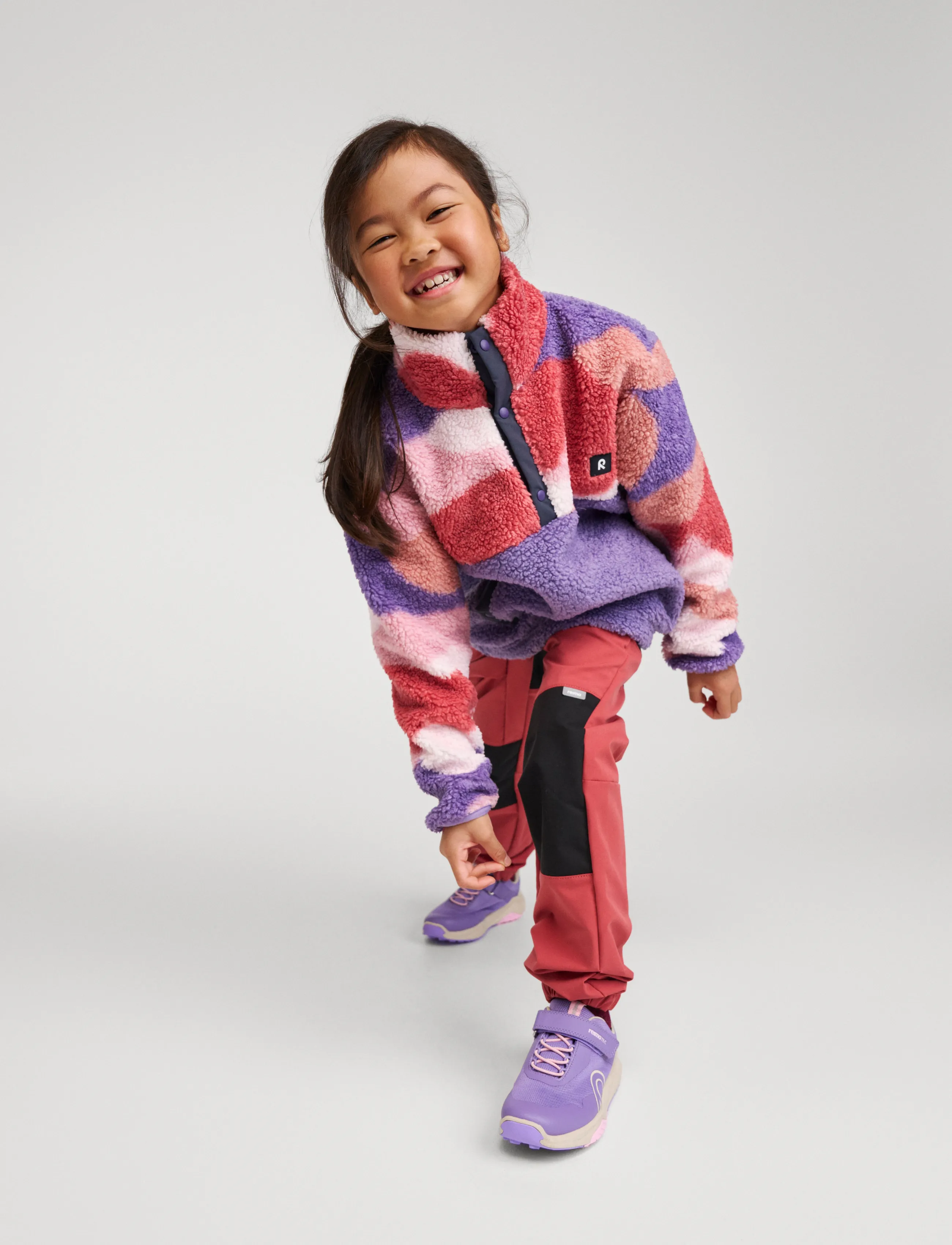 Reima - Fleece sweater, Muhku - paksud joped - rose blush - 3