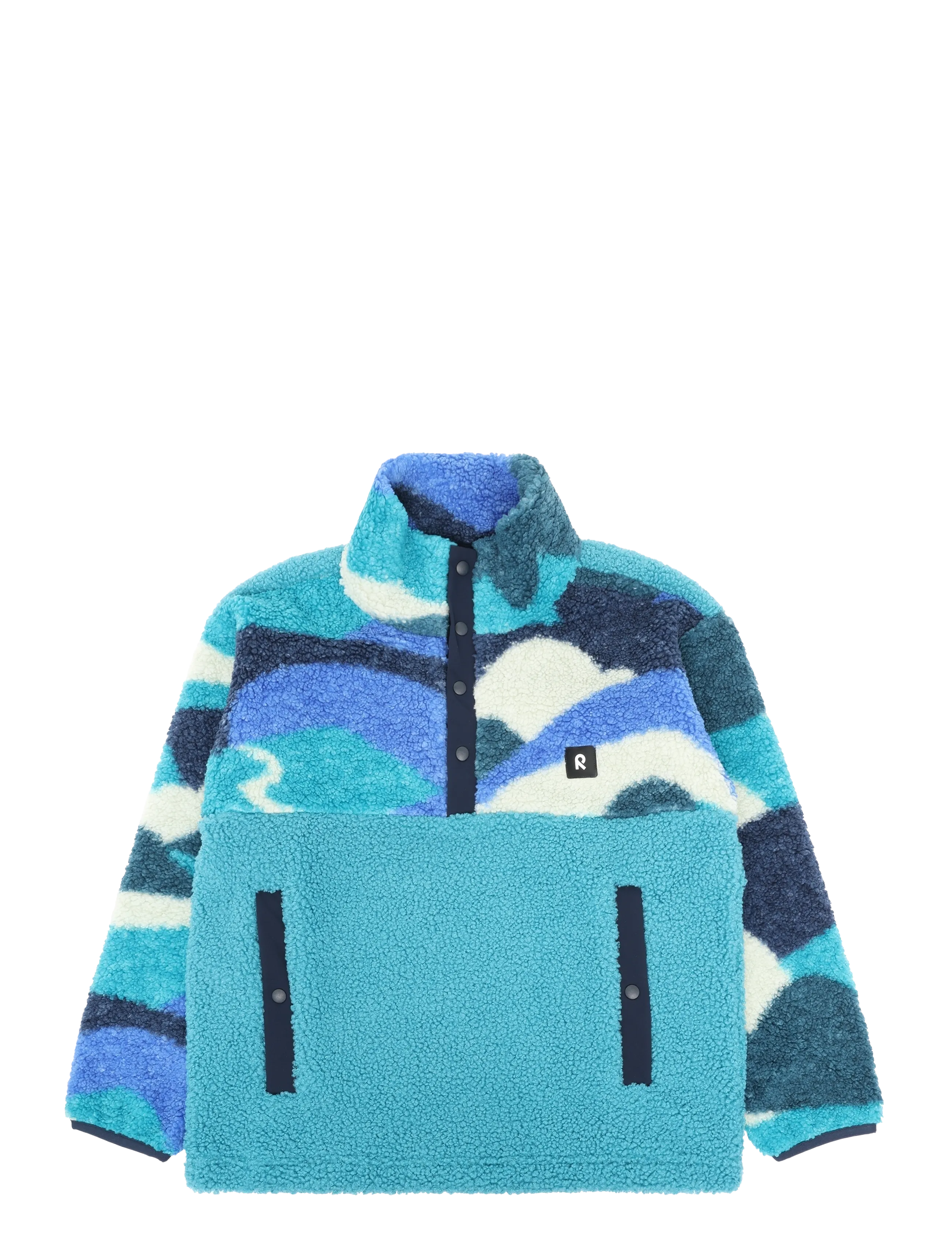 Reima Fleece sweater, Muhku - Neuheiten - SPARKLY BLUE / blue