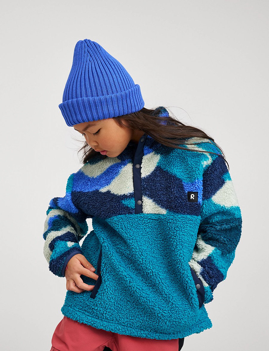 Reima - Fleece sweater, Muhku - isolierte jacken - sparkly blue - 2