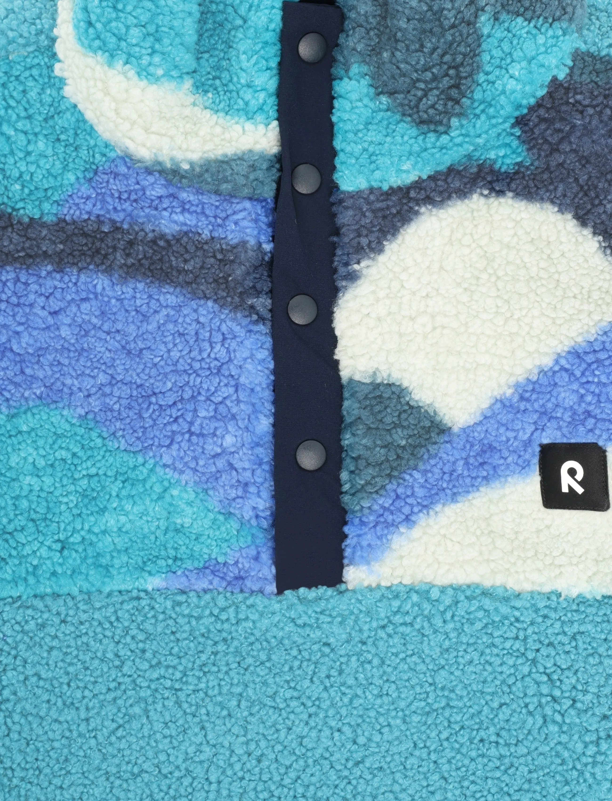 Reima - Fleece sweater, Muhku - isolierte jacken - sparkly blue - 3