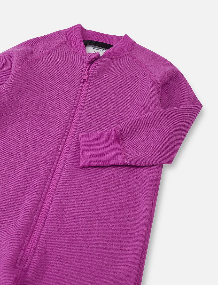 Reima - Wool overall, Pirpana - fleeceset - fucshia - 4